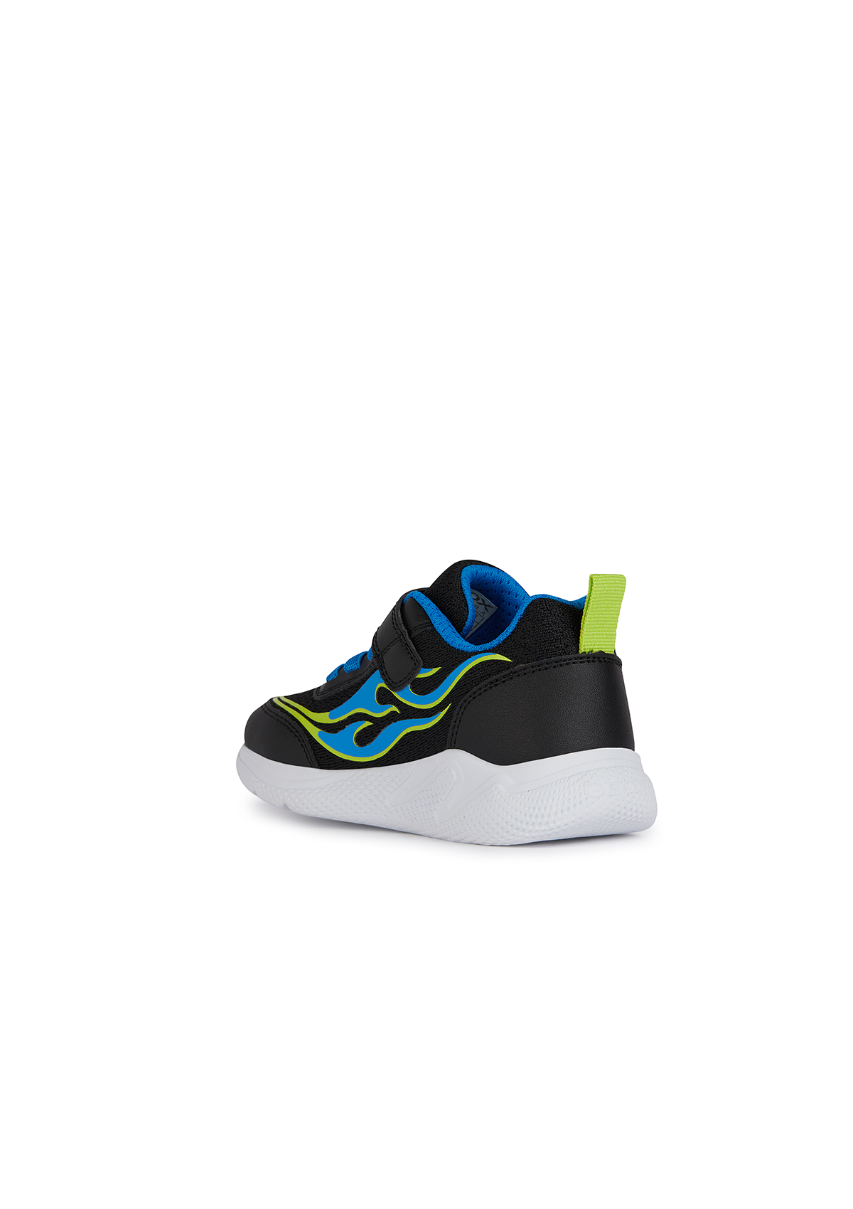 Geox Junior Boys Trainer SPRINTYE Black Lt Blue