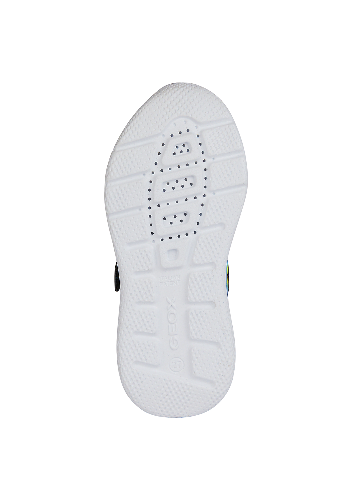 Geox Junior Boys Trainer SPRINTYE Black Lt Blue