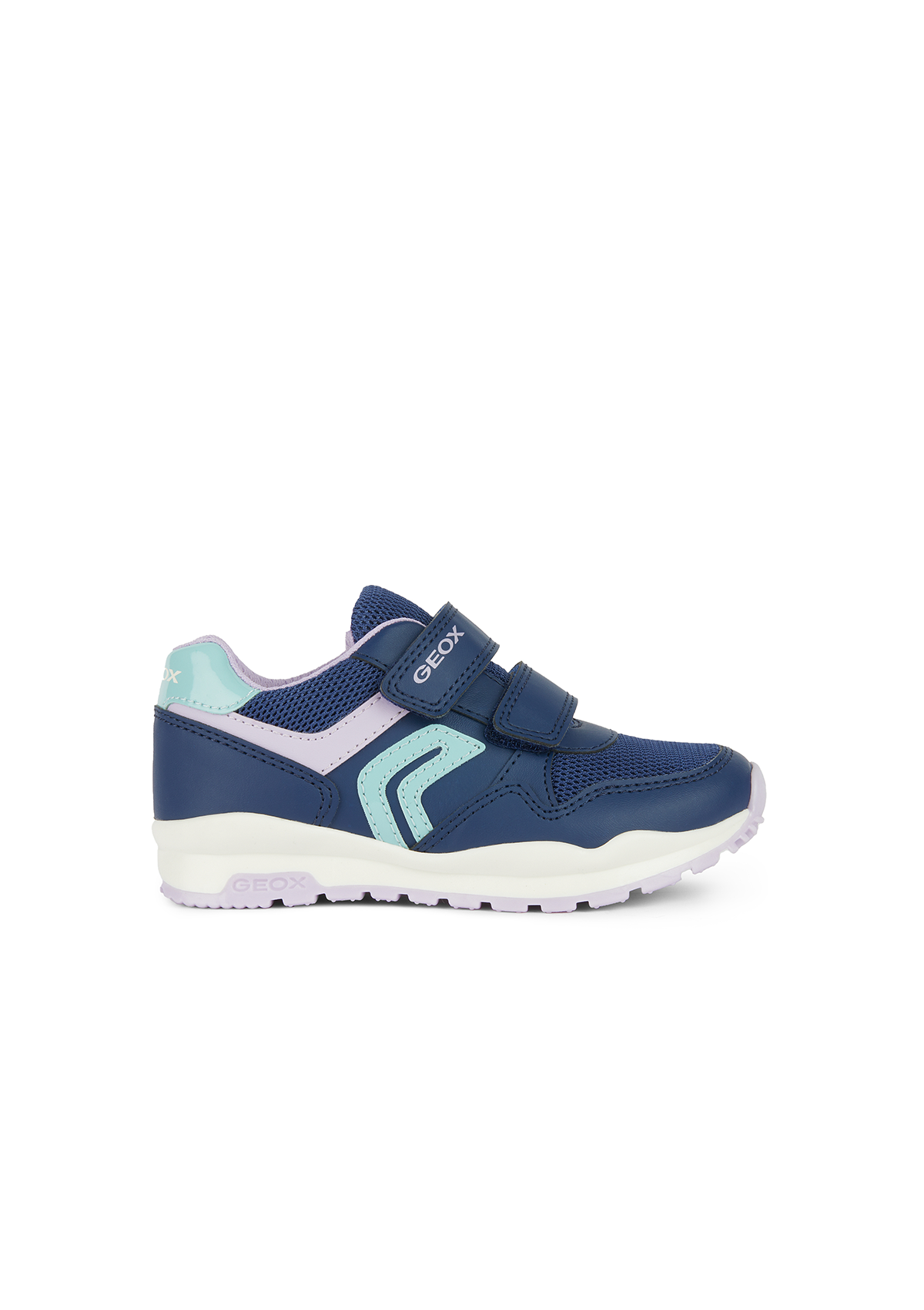 Geox Girls Trainer PAVEL Navy Lilac