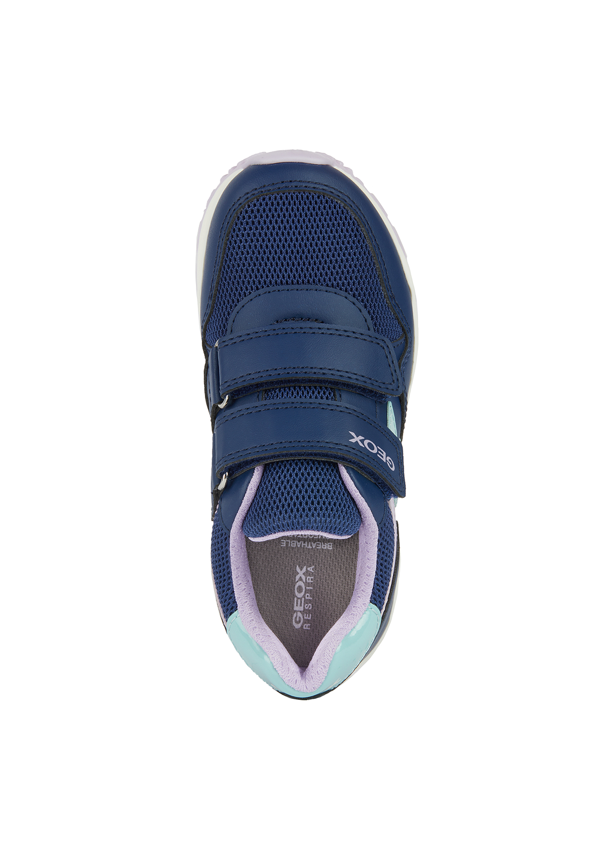 Geox Girls Trainer PAVEL Navy Lilac