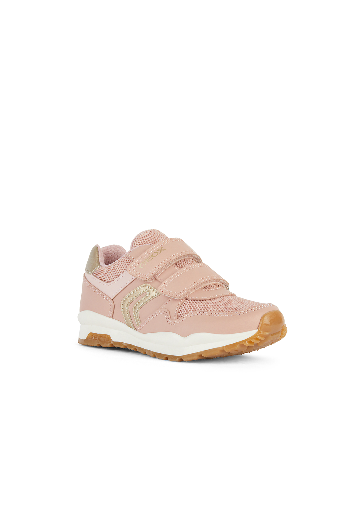 Geox Girls Trainer PAVEL Dk Rose-Platinum