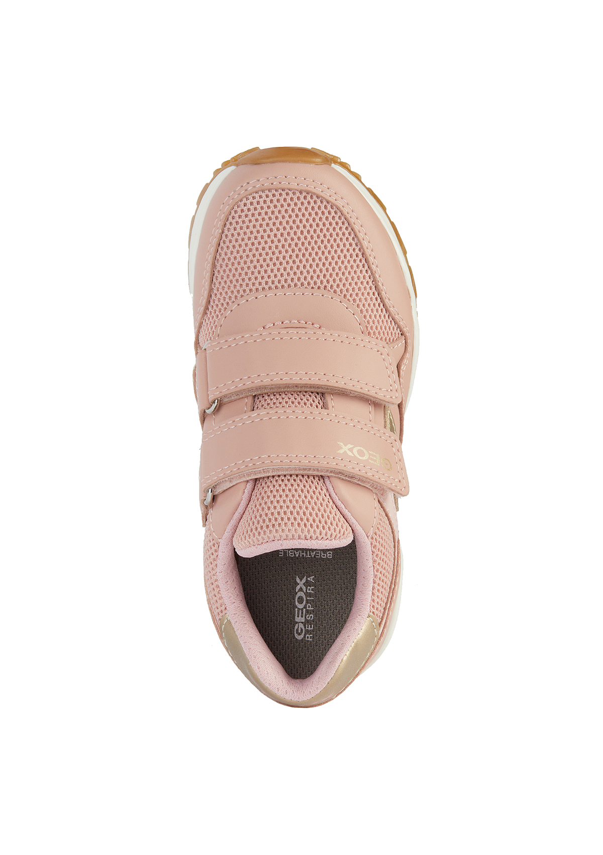 Geox Girls Trainer PAVEL Dk Rose-Platinum