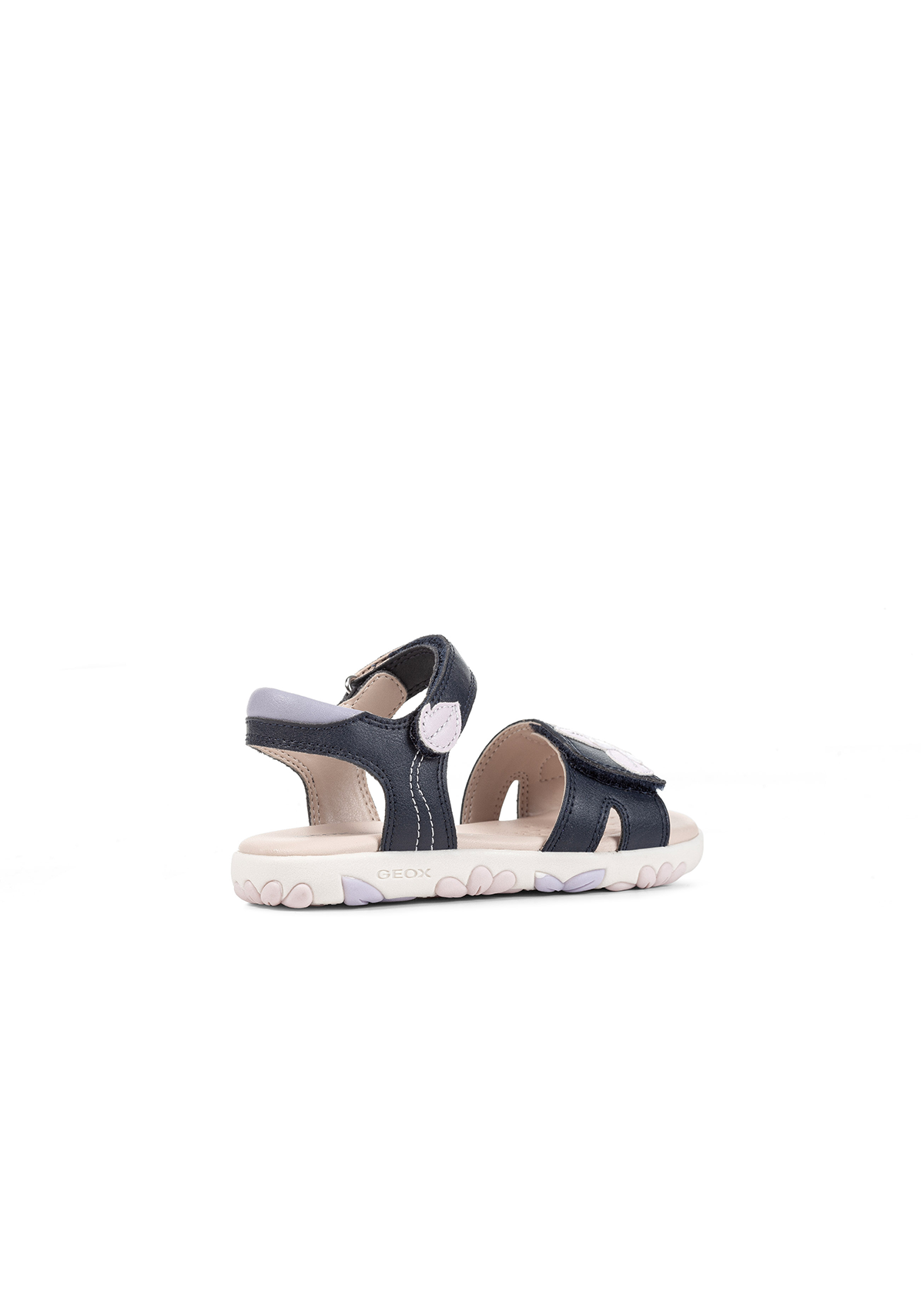 Geox Girls Sandal HAITI Navy Pink
