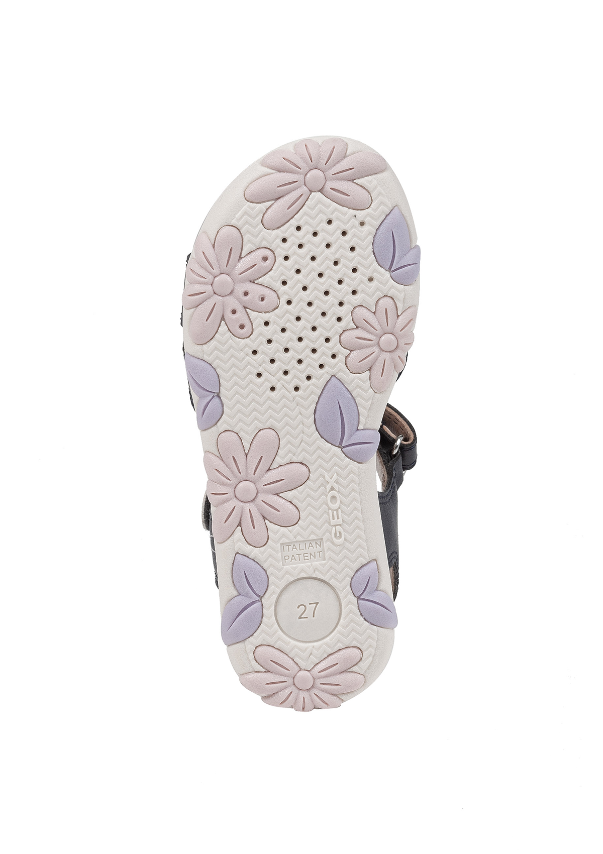 Geox Girls Sandal HAITI Navy Pink