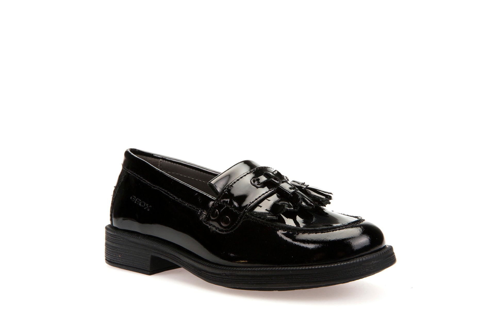 Geox patent loafers on sale