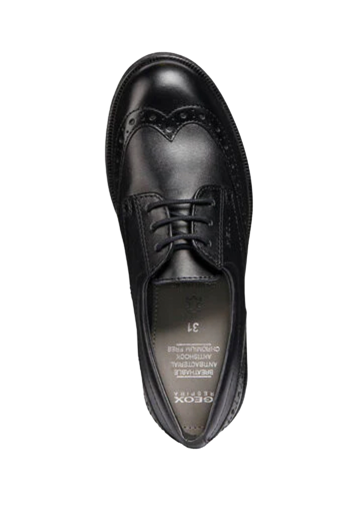 Geox Girls School Shoe AGATA Black