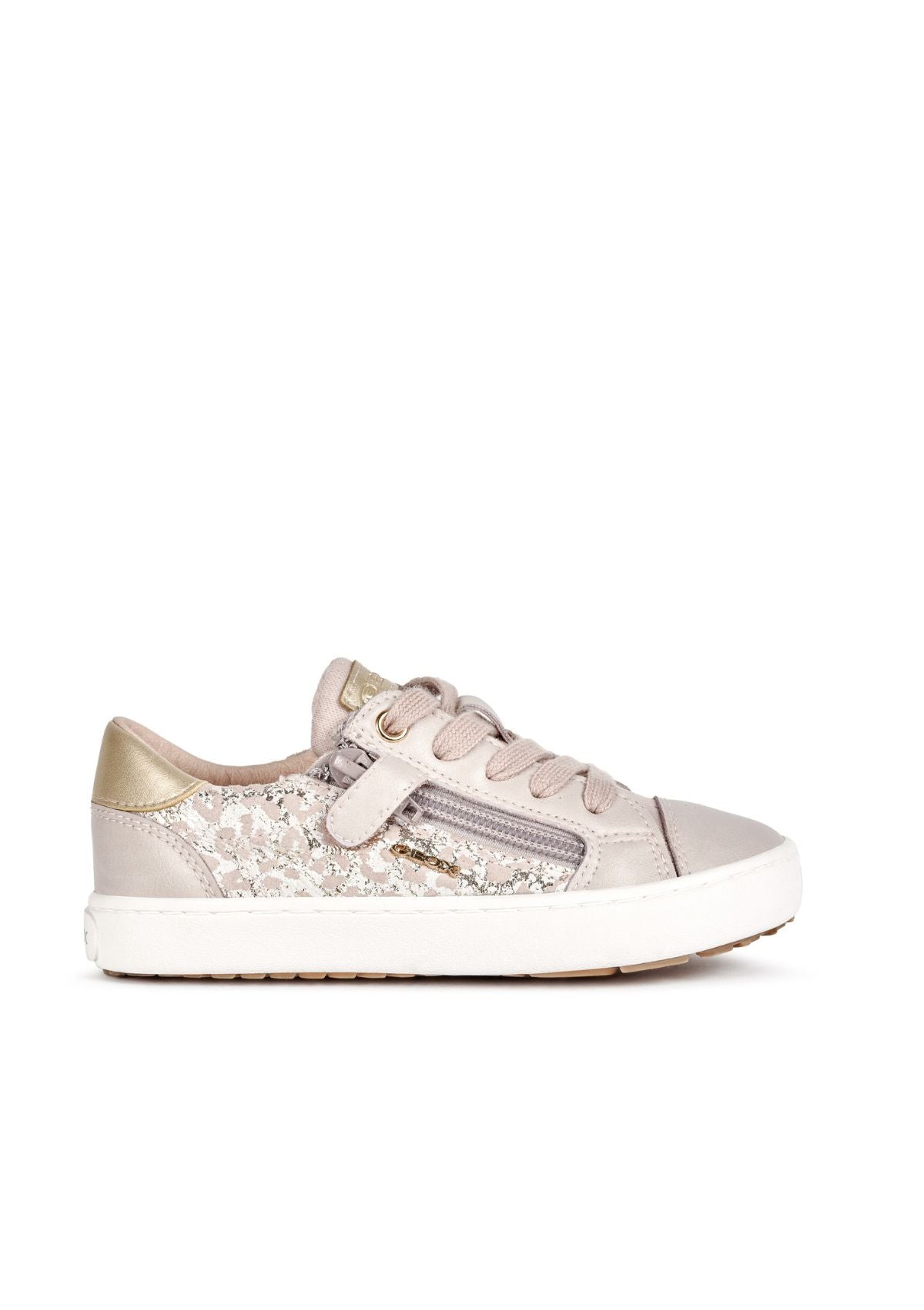 Geox Girls Trainers KILWI Metallic Pink side