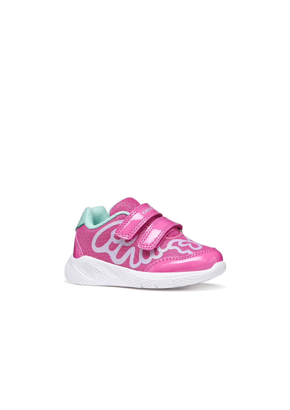 Geox Baby Girls Trainer SPRINTYE Fuchsia Watersea