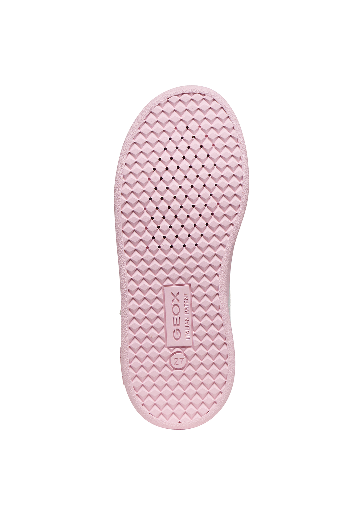 Geox Girls Trainer ECLYPER White Dk Pink