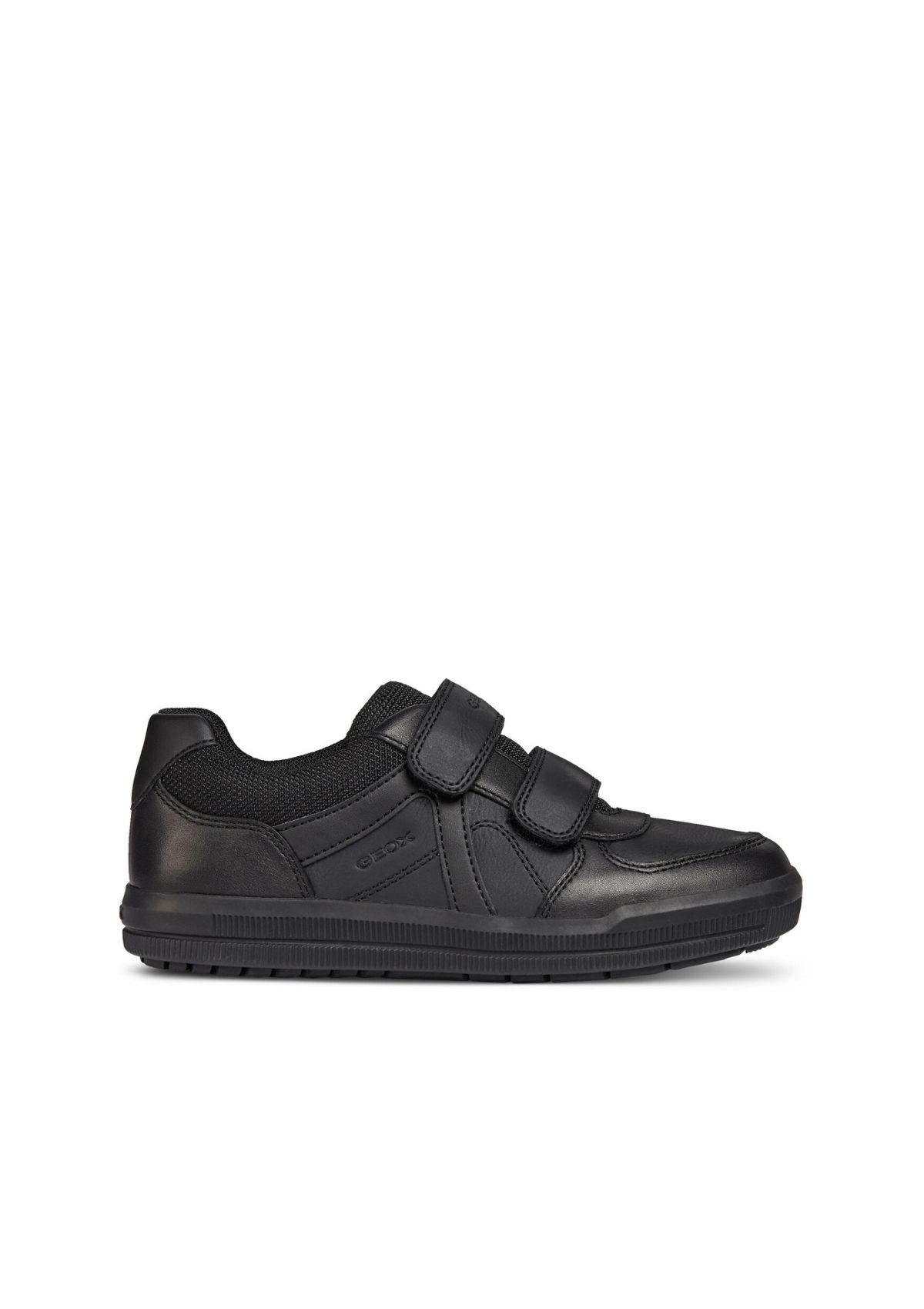 Geox Junior Boys School Shoe ARZACH Black side