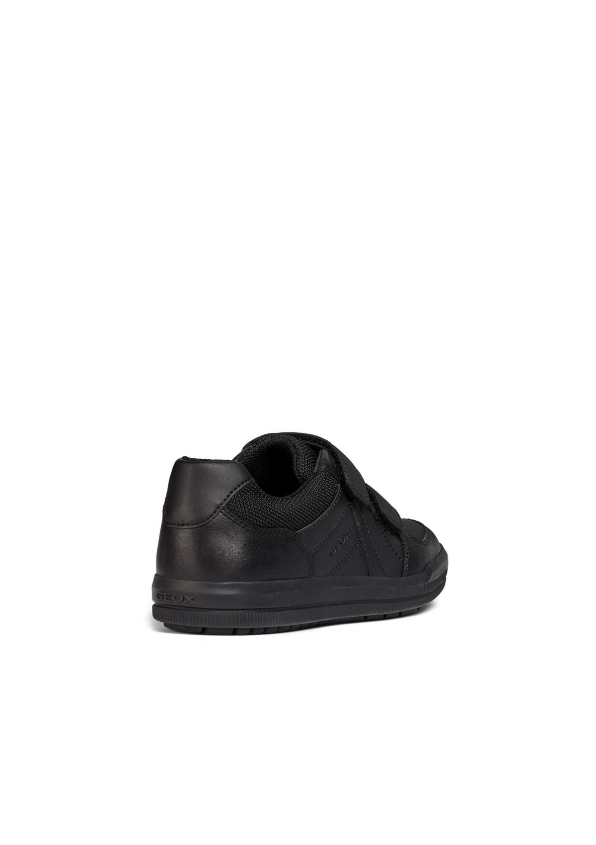 Geox Junior Boys School Shoe ARZACH Black side back