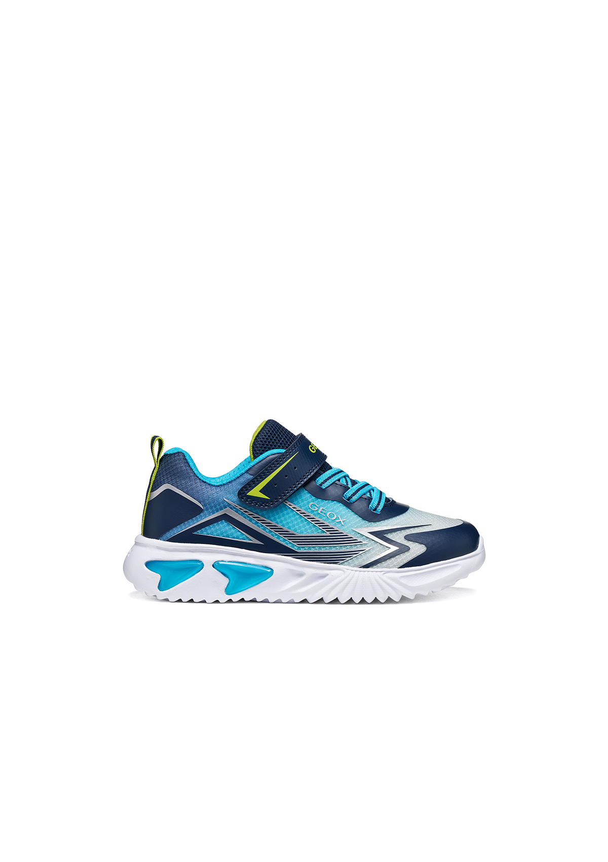 Geox Junior Boys Trainer ASSISTER Dk Royal Dk Sky