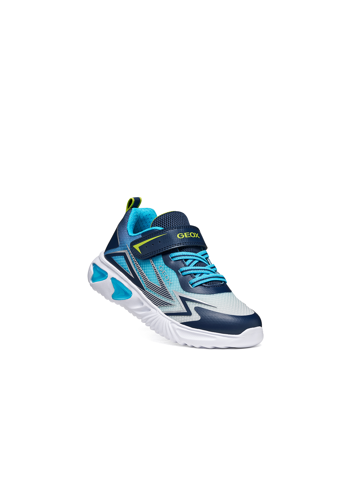 Geox Junior Boys Trainer ASSISTER Dk Royal Dk Sky