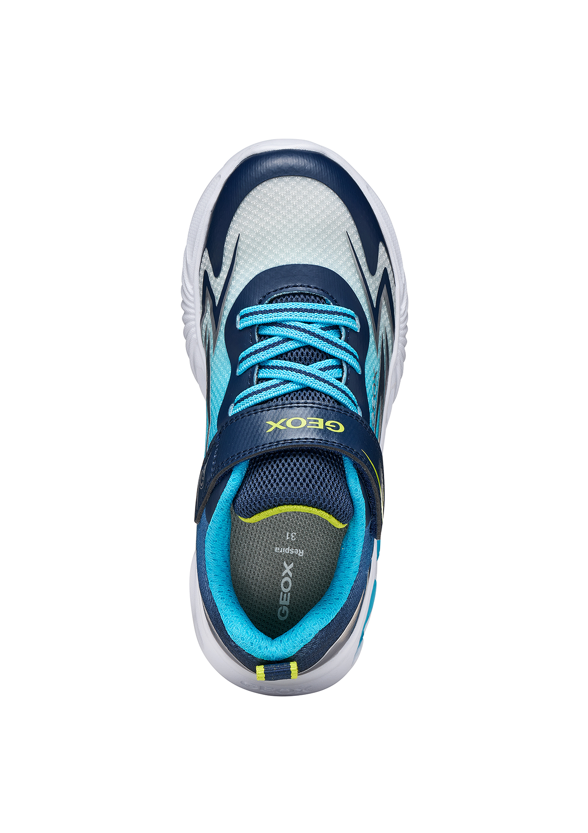 Geox Junior Boys Trainer ASSISTER Dk Royal Dk Sky