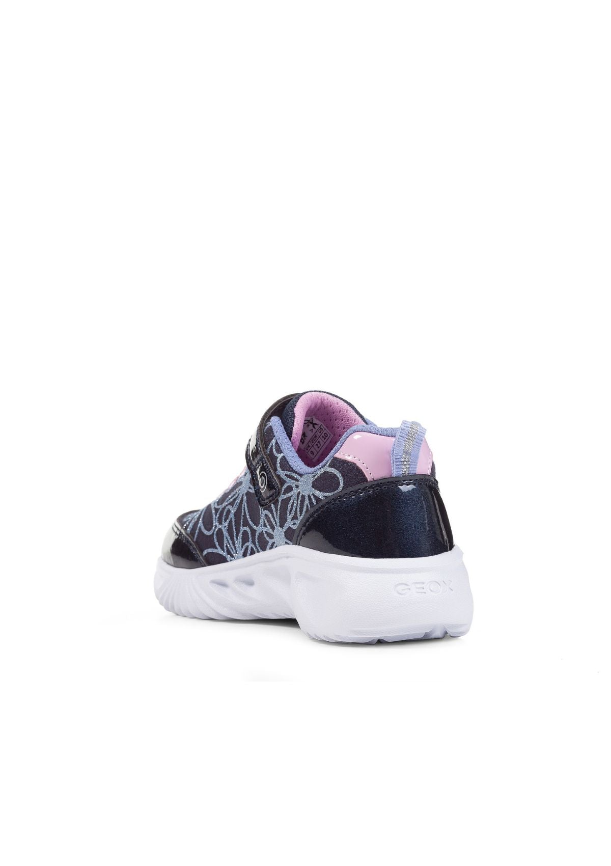Geox Junior Girls ASSISTER Navy Pink back