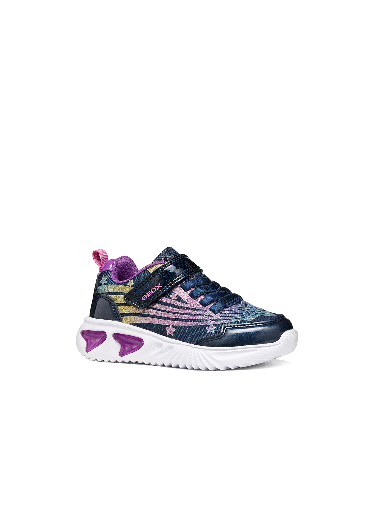 Geox Girls Trainer ASSISTER Navy Purple