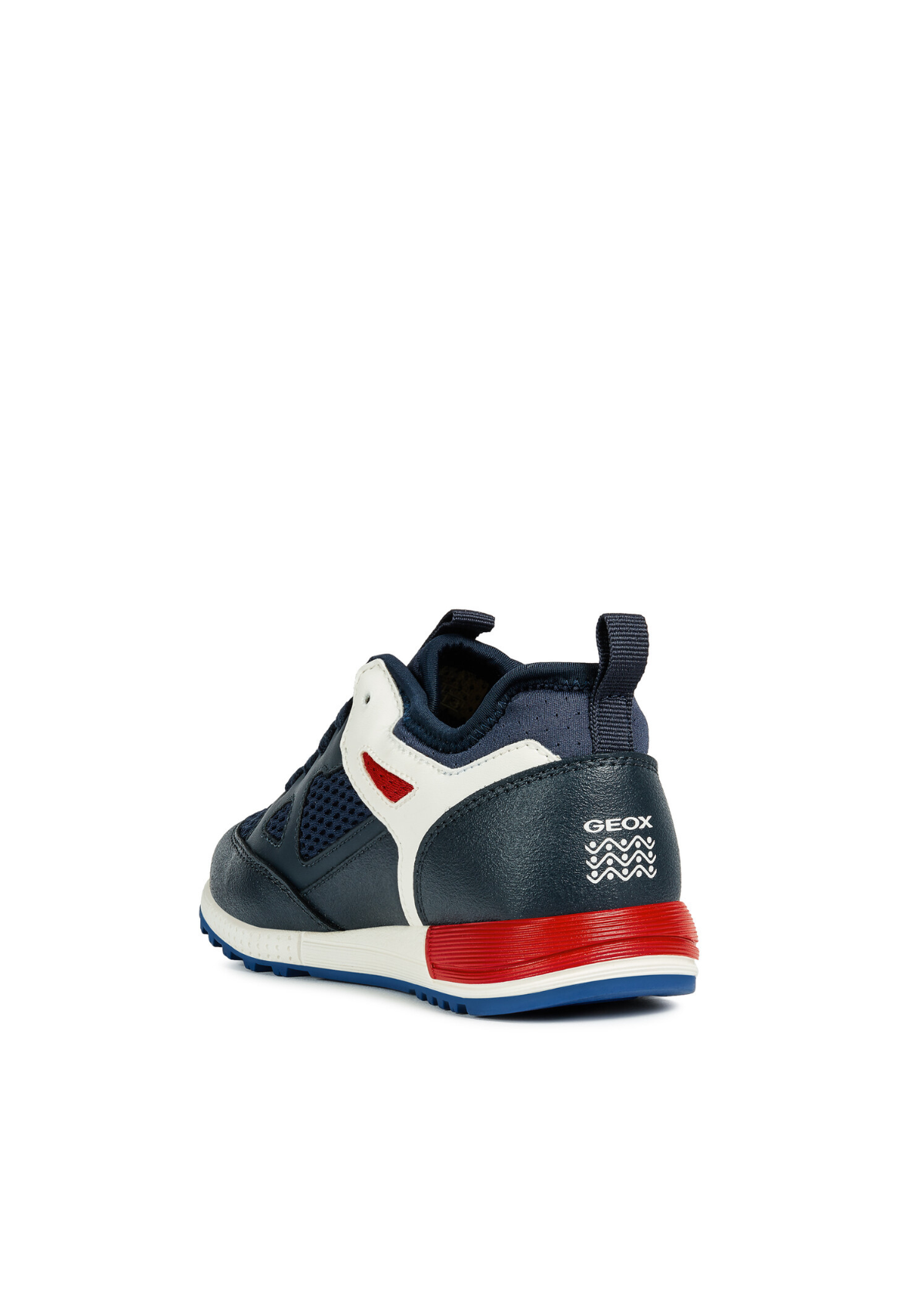 Geox Boys Trainers ALBEN Navy Red