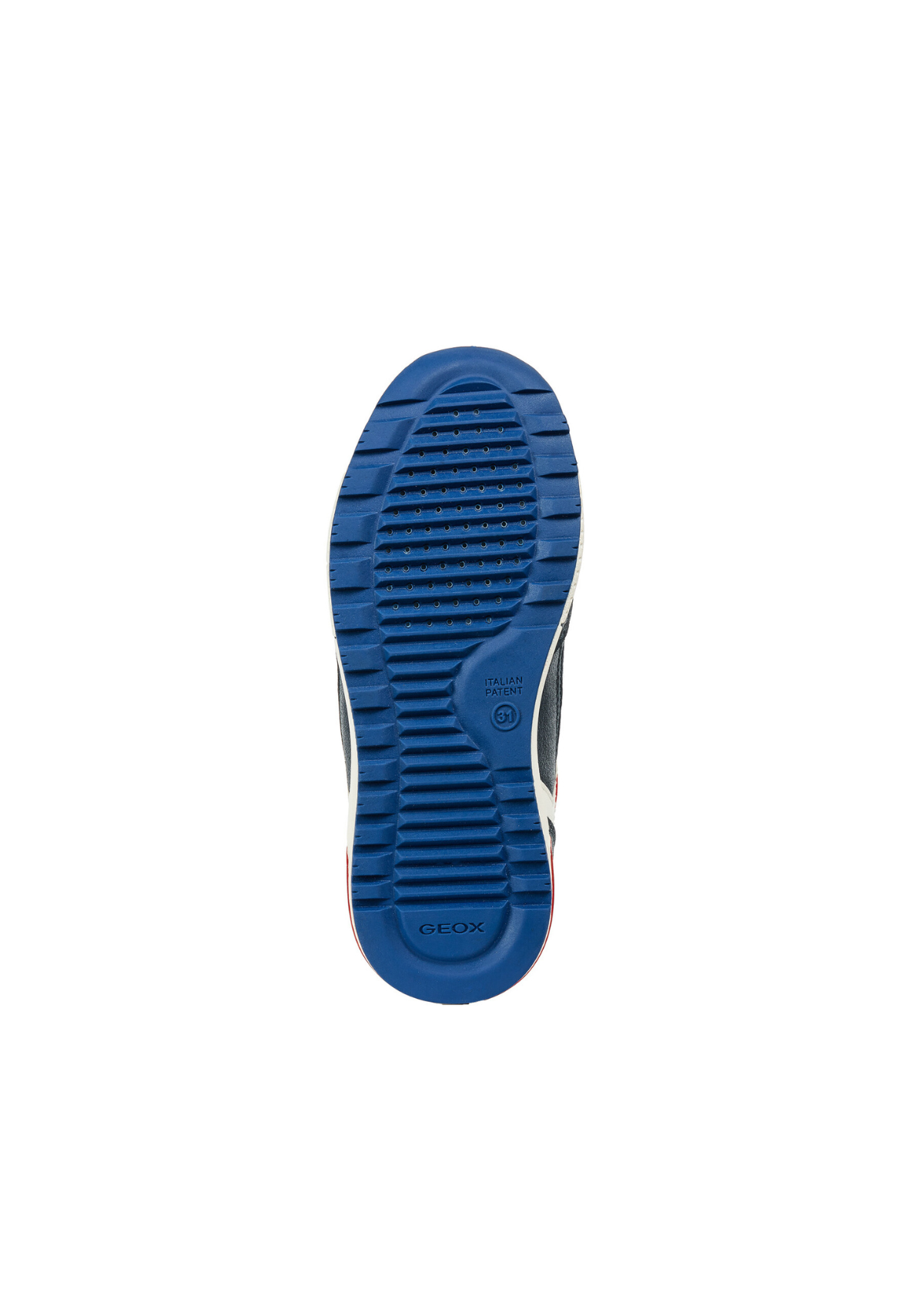 Geox Boys Trainers ALBEN Navy Red