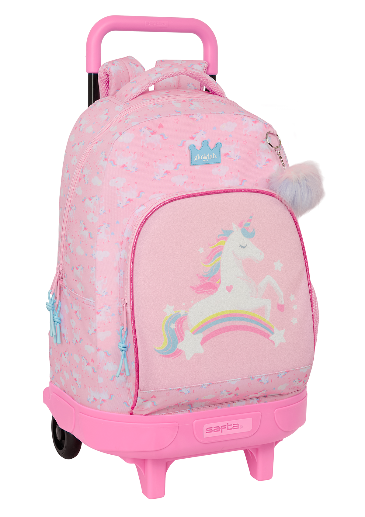 GlowLab Kids Large Backpack Wheeled