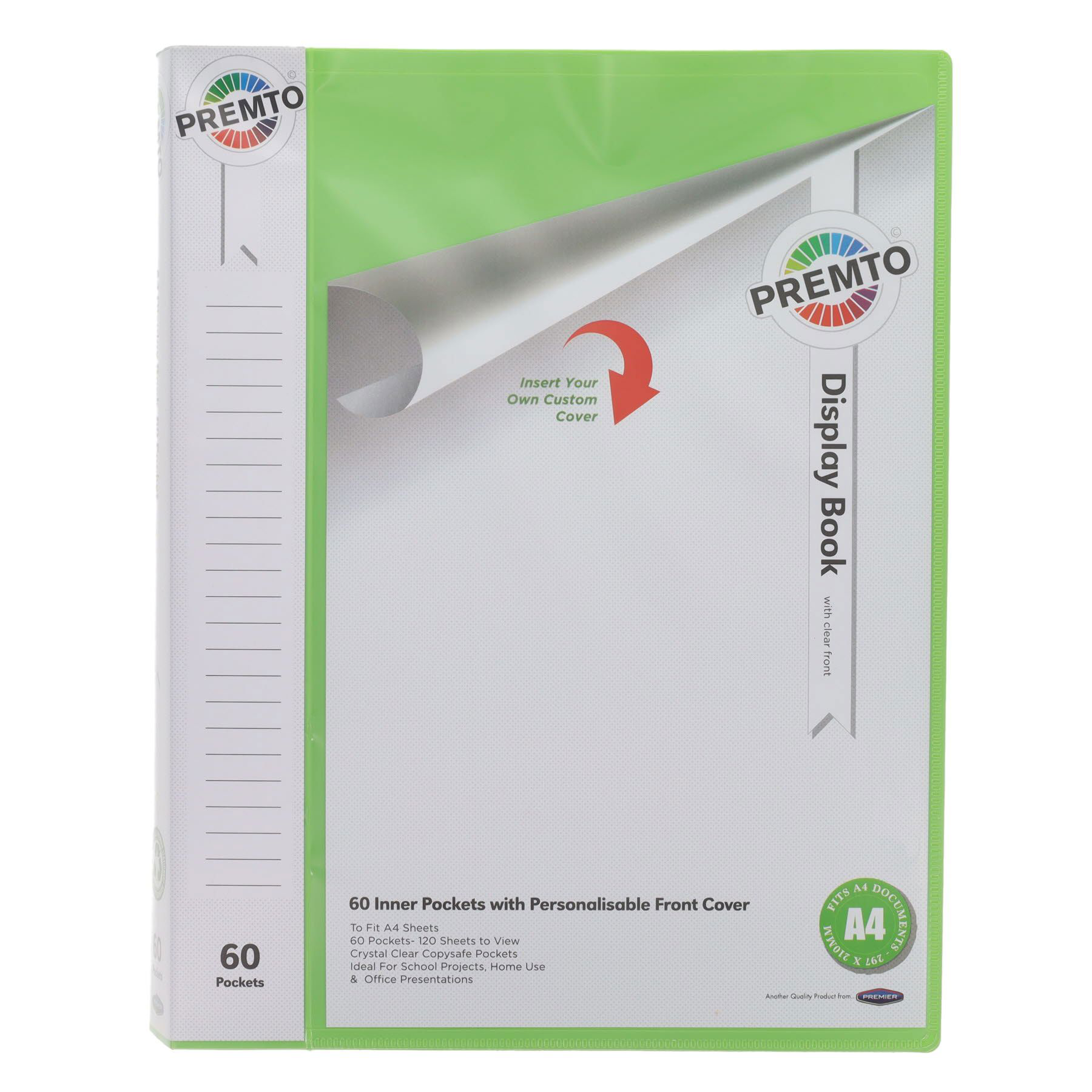 A4 60 Pockets Display Book 5 Asst Cdu