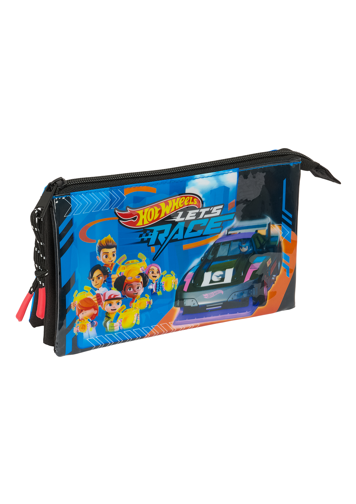 Hot Wheels LetsRace Triple Pencil Case