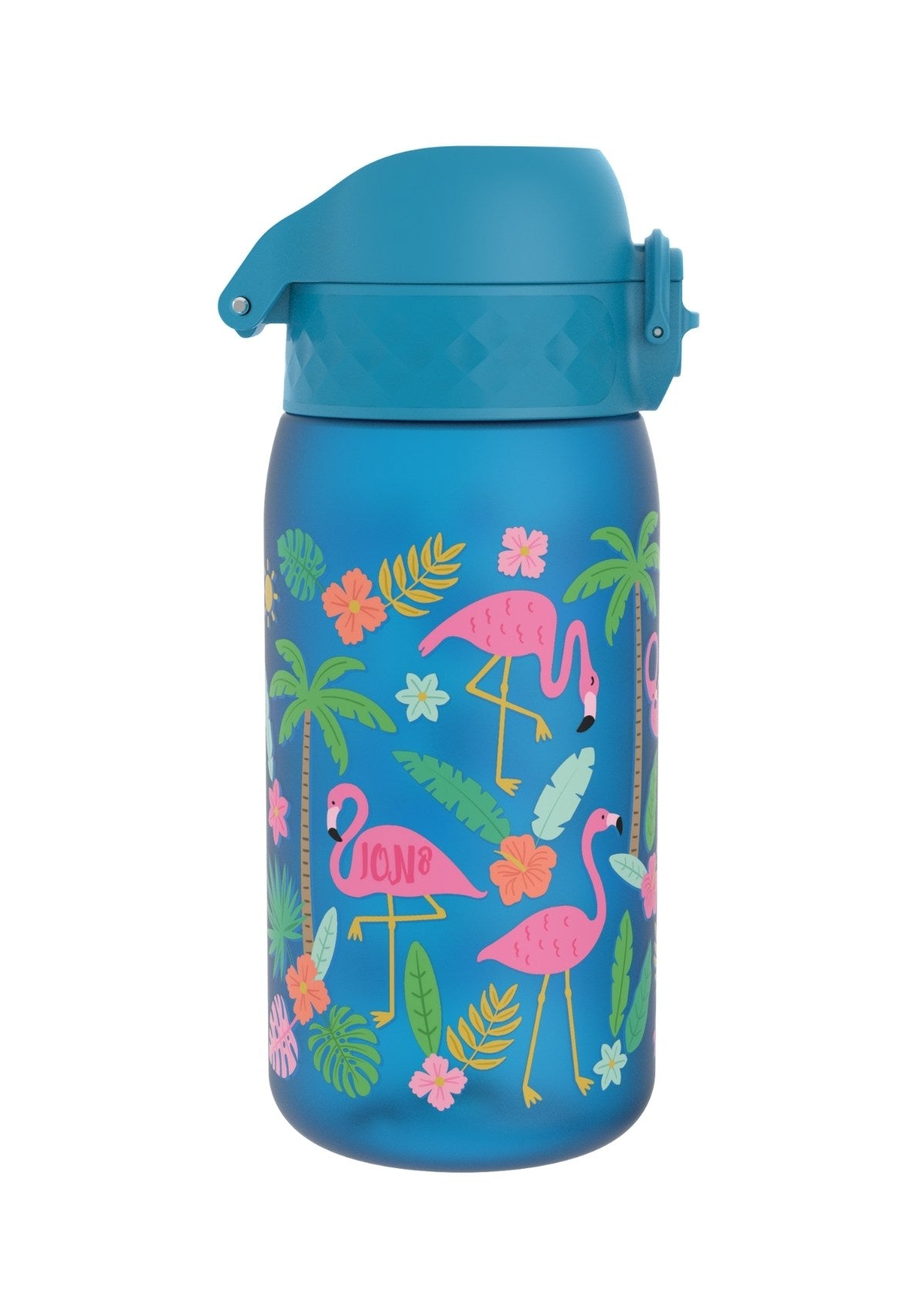 ION8 Recyclon Blue Flamingos Water Bottle Leak Proof 350ml (12oz) BPA Free Z2