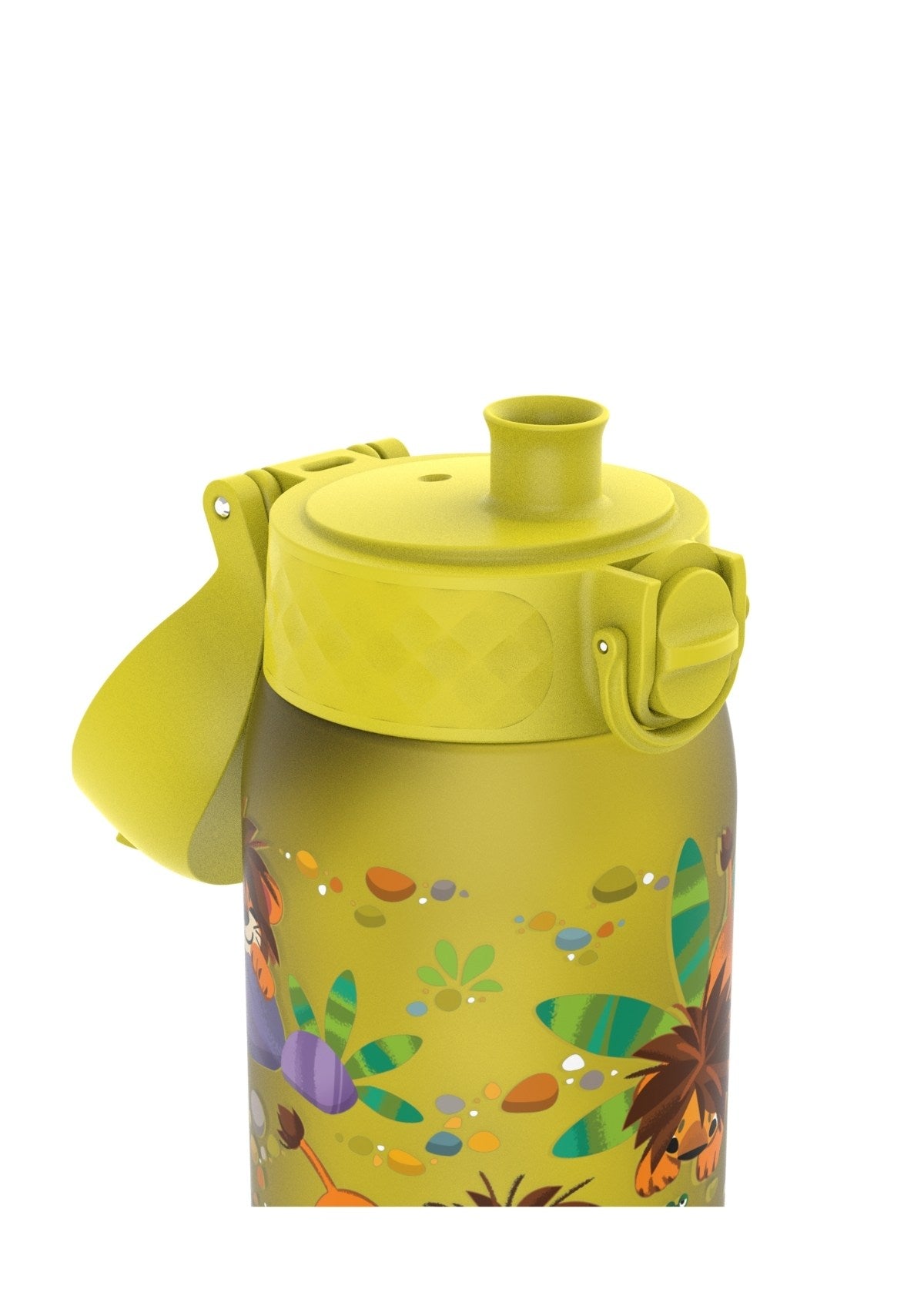 ION8 Recyclon Baby Lions Yellow Water Bottle Leak Proof 350ml (12oz) BPA Free Z2