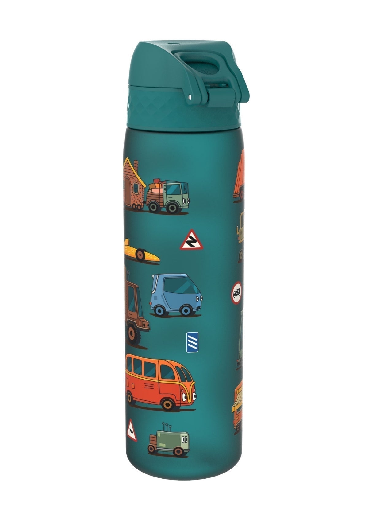 ION8 Recyclon Aqua Automobiles Water Bottle Leak Proof 500ml (18oz) BPA Free