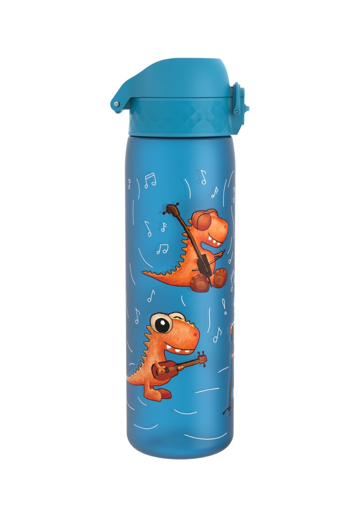 ION8 Recyclon Dino Band Blue Water Bottle Leak Proof 500ml Z2