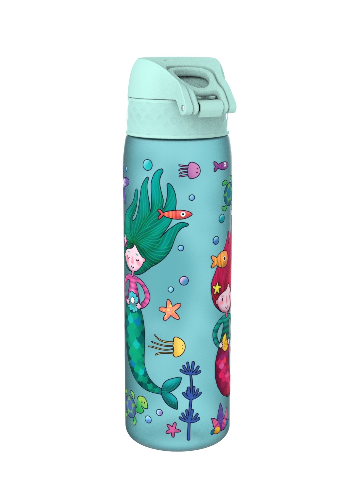 ION8 Recyclon Mermaids Sonic Blue Water Bottle Leak Proof 500ml Z2