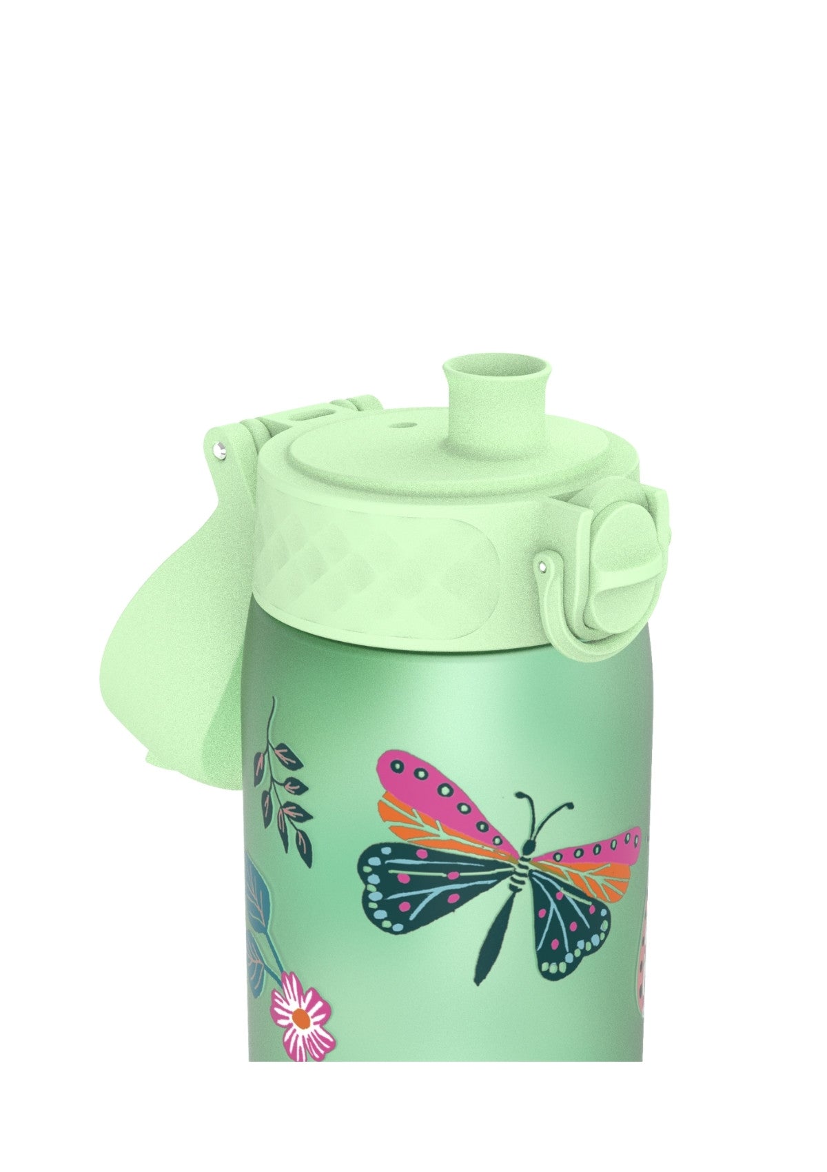 ION8 Recyclon Wild Butterfly Surf Green Water Bottle Leak Proof 500ml Z2