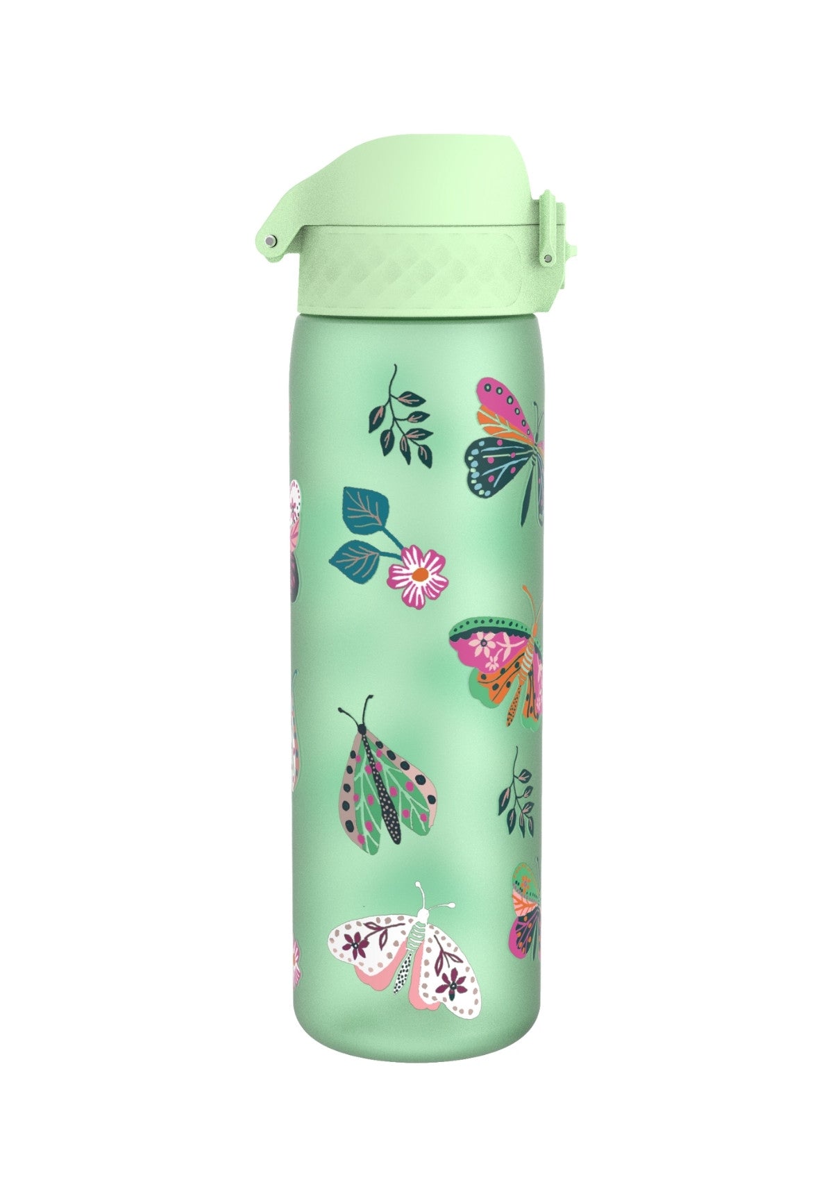 ION8 Recyclon Wild Butterfly Surf Green Water Bottle Leak Proof 500ml Z2