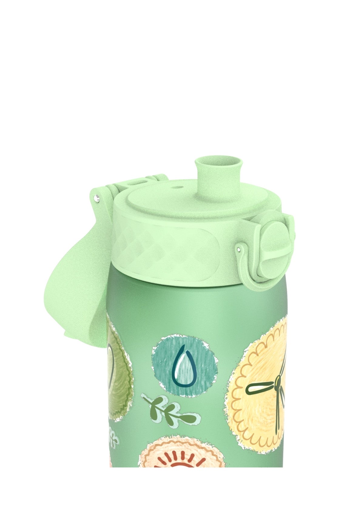 ION8 Recyclon Eco Surf Green Water Bottle Leak Proof 500ml Z2