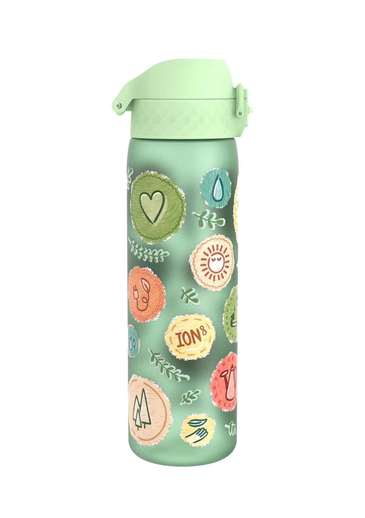 ION8 Recyclon Eco Surf Green Water Bottle Leak Proof 500ml Z2