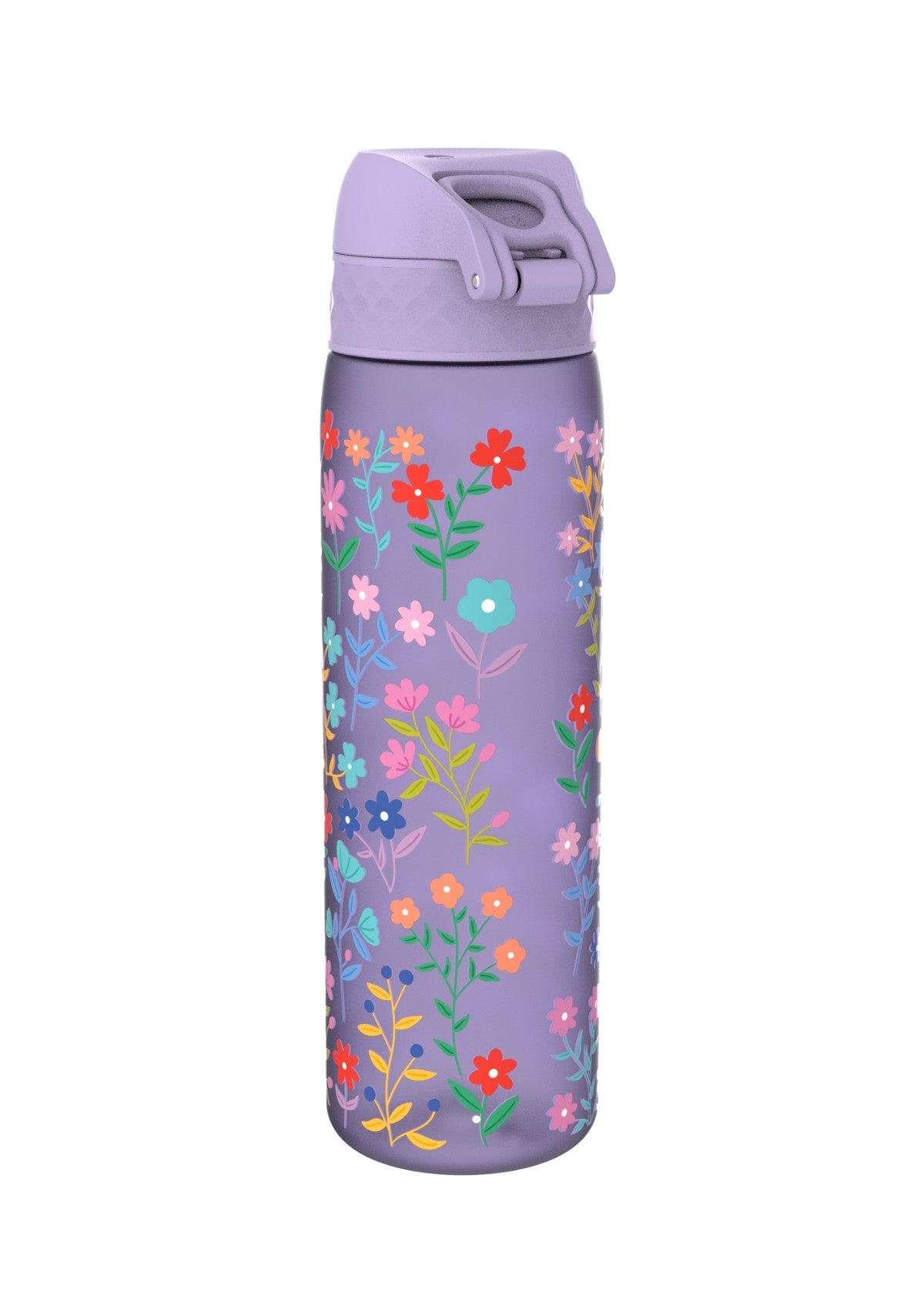 ION8 Recyclon Delicate Floral Periwinkle Water Bottle Leak Proof 500ml Z2