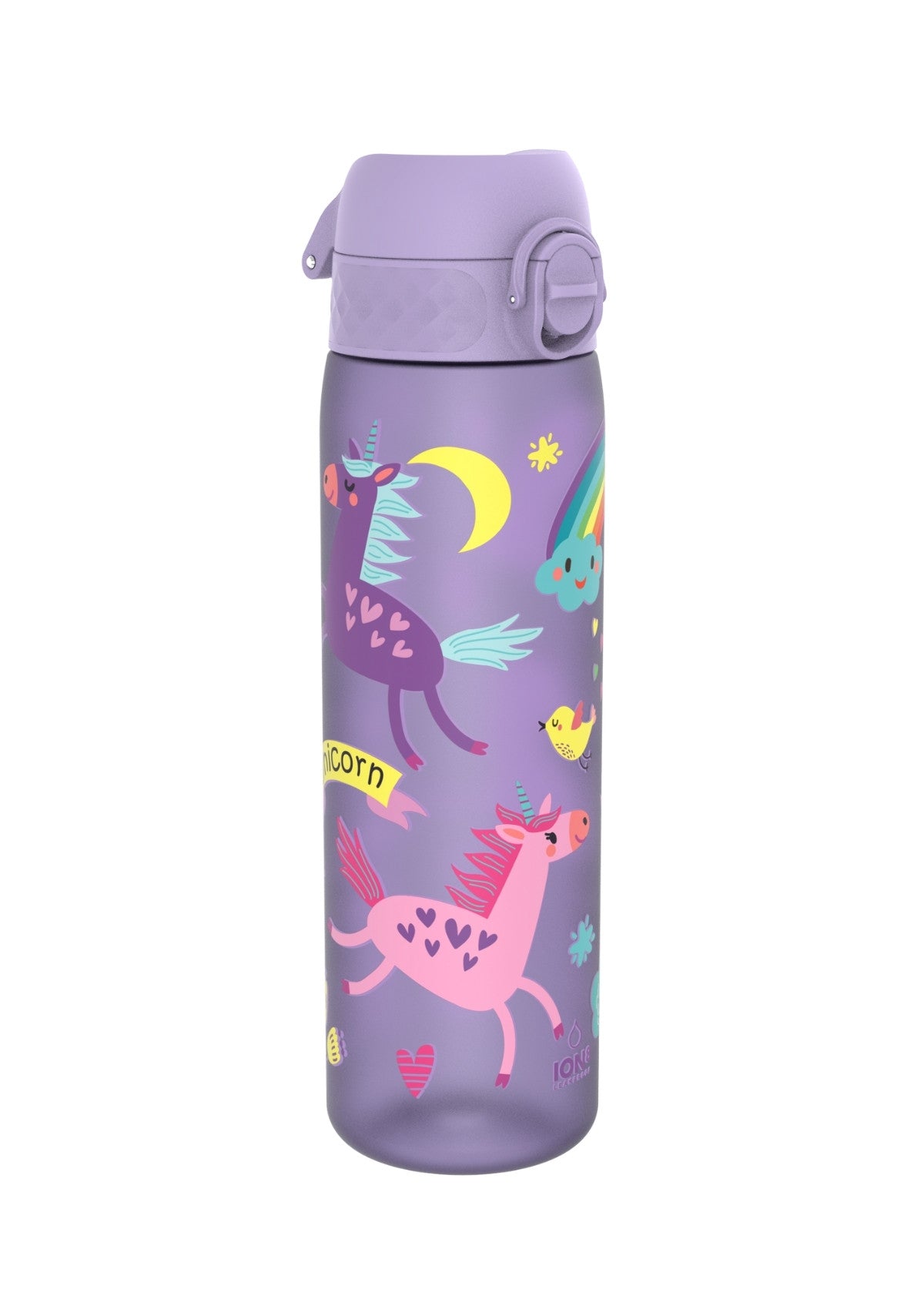 ION8 Recyclon Unicorns Periwinkle Water Bottle Leak Proof 500ml Z2