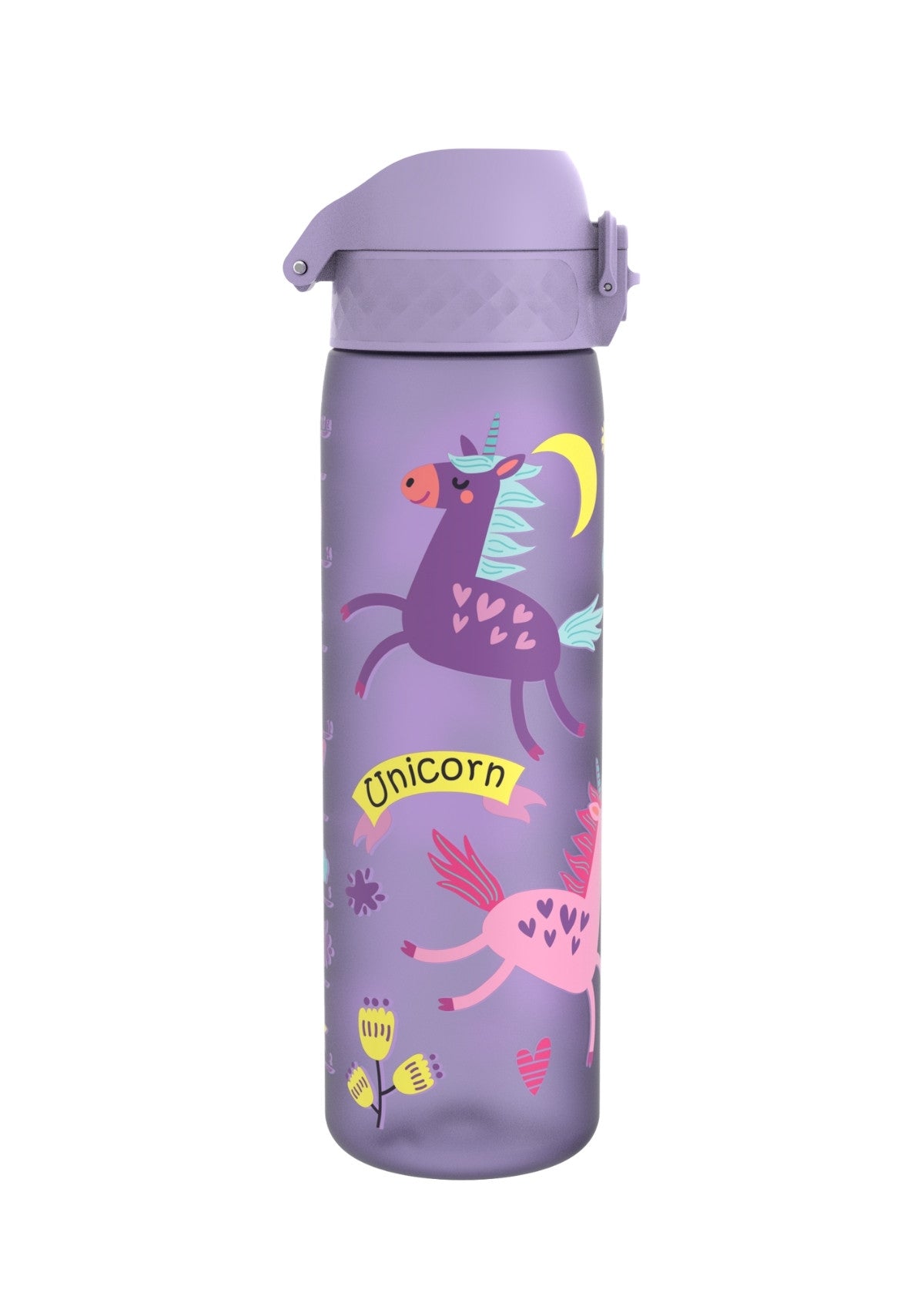 ION8 Recyclon Unicorns Periwinkle Water Bottle Leak Proof 500ml Z2