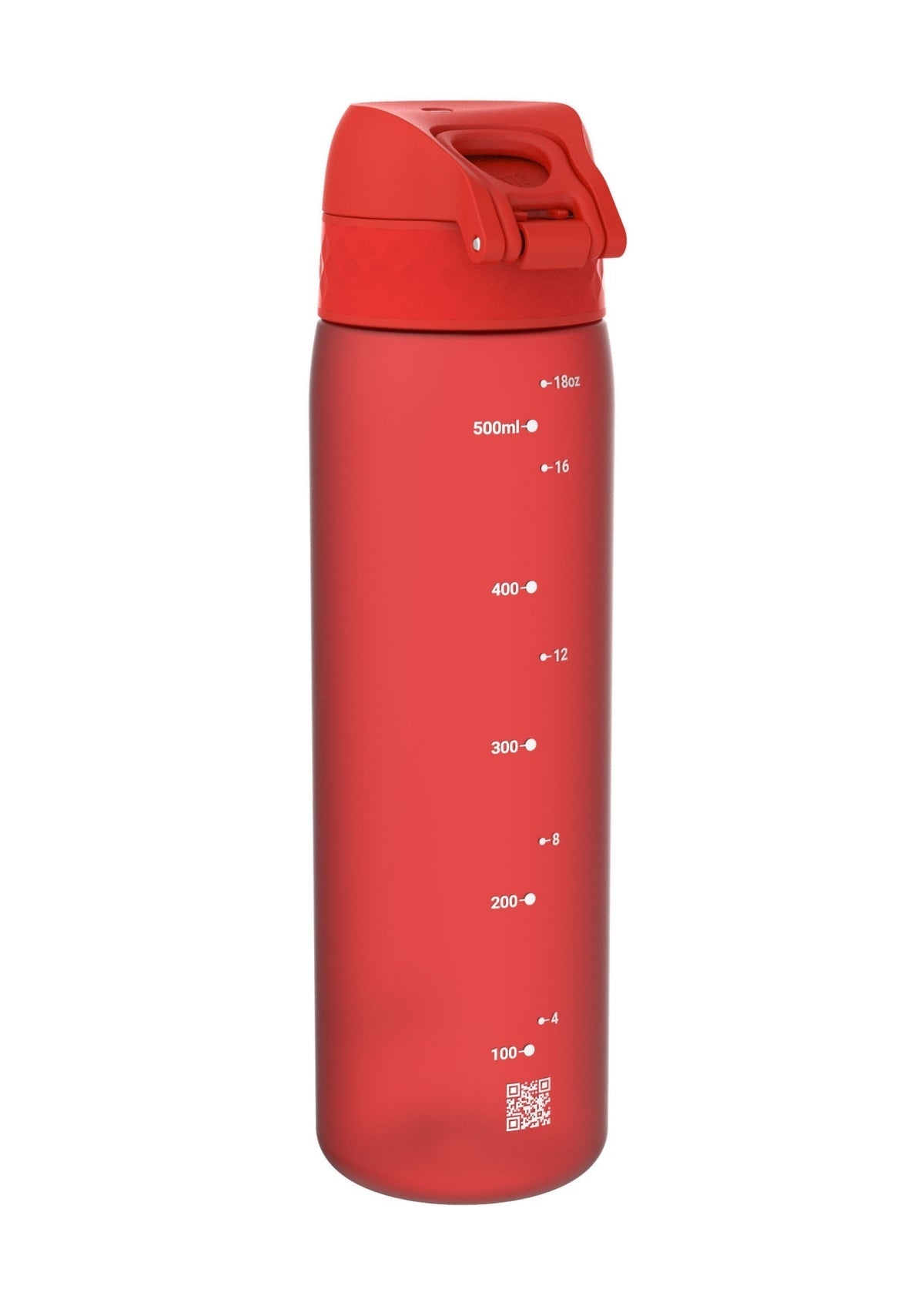ION8 Recyclon Red Water Bottle Leak Proof 500ml (18oz) BPA Free XO
