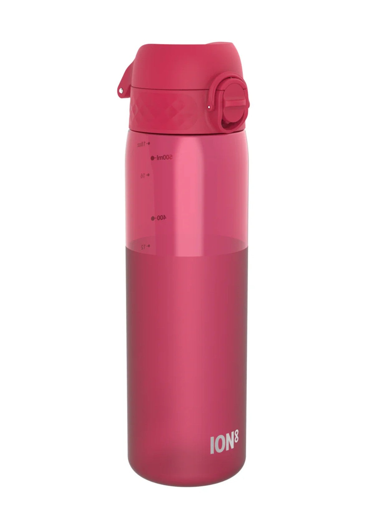 ION8 Recyclon Viva Magenta Water Bottle Leak Proof 500ml (18oz) BPA Free XO