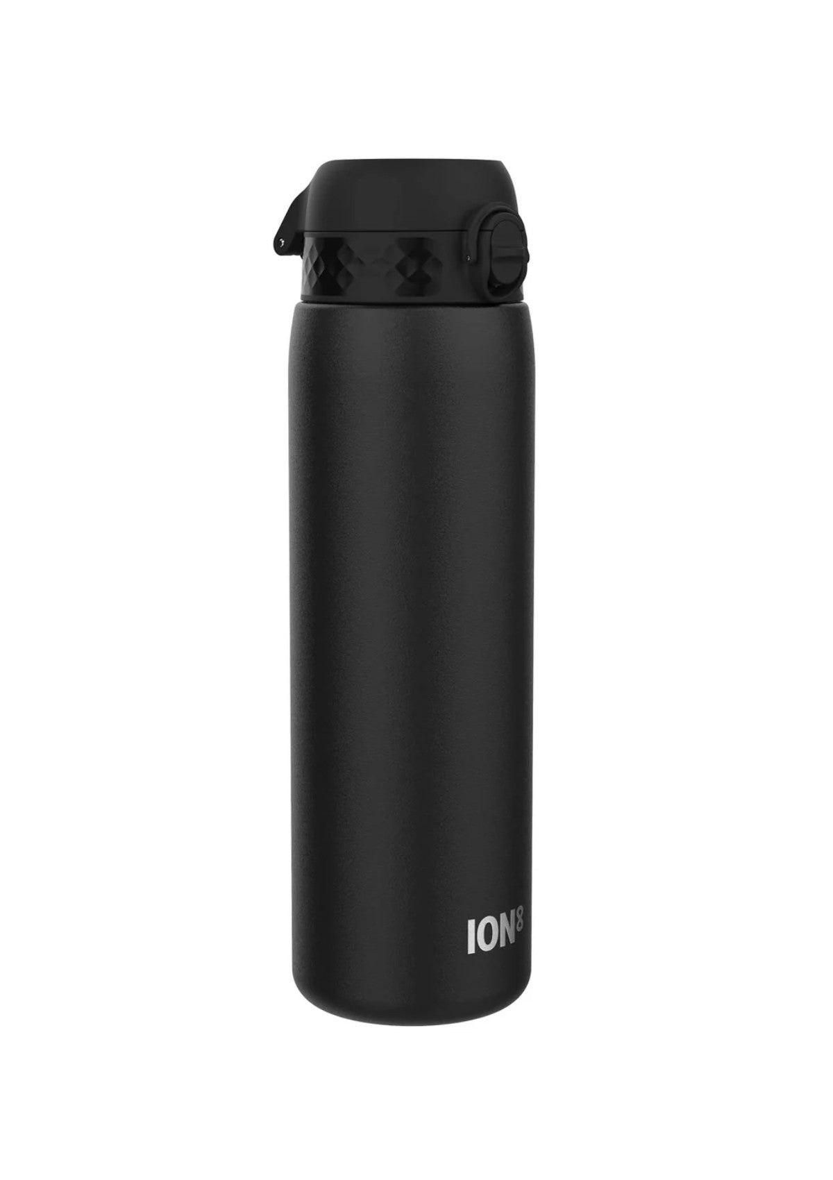 ION8 Black Steel Water Bottle Leak Proof 1200ml XO