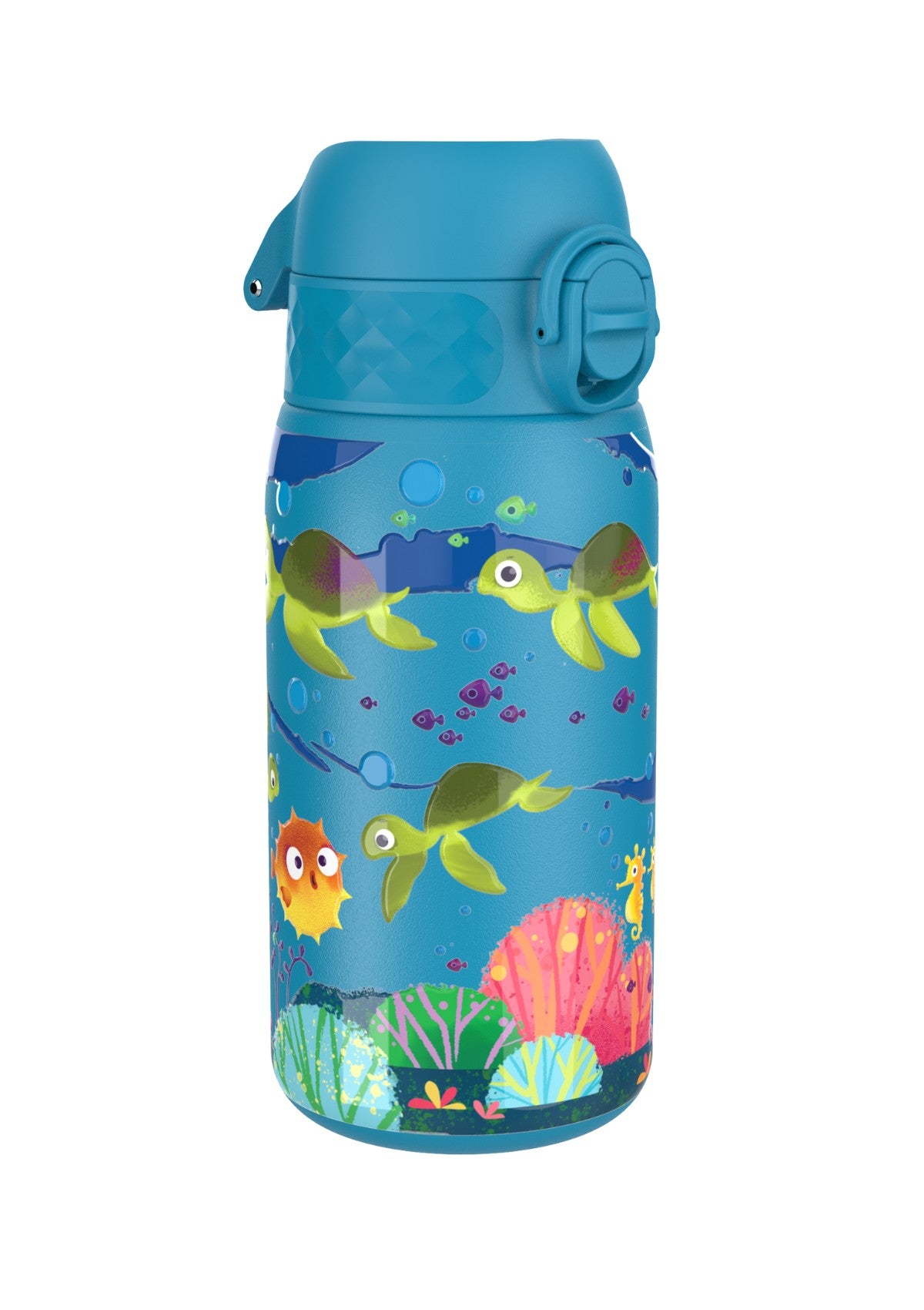ION8 Stainless Steel Sea Turtle Water Bottle Leak Proof 400ml Z2