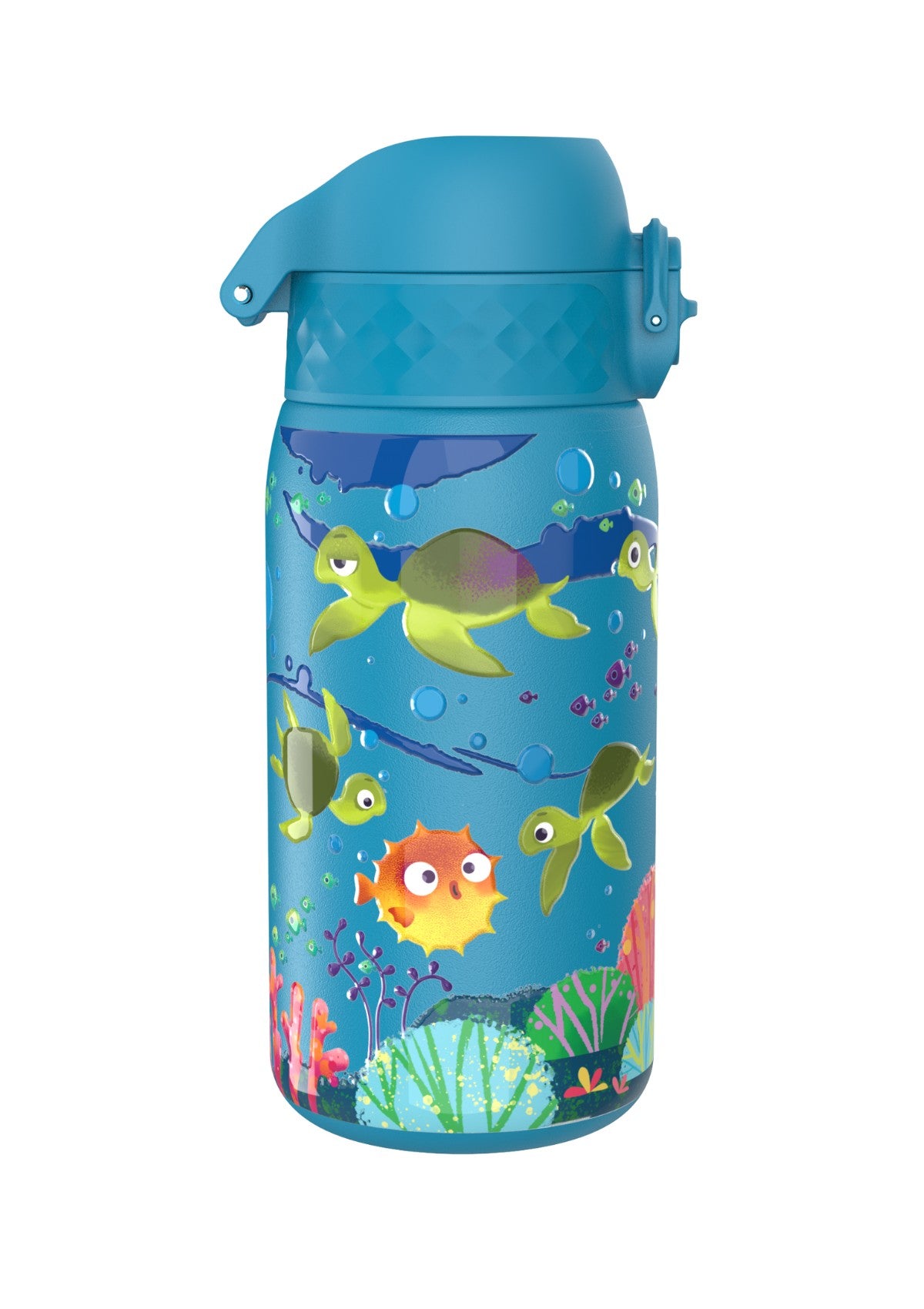 ION8 Stainless Steel Sea Turtle Water Bottle Leak Proof 400ml Z2