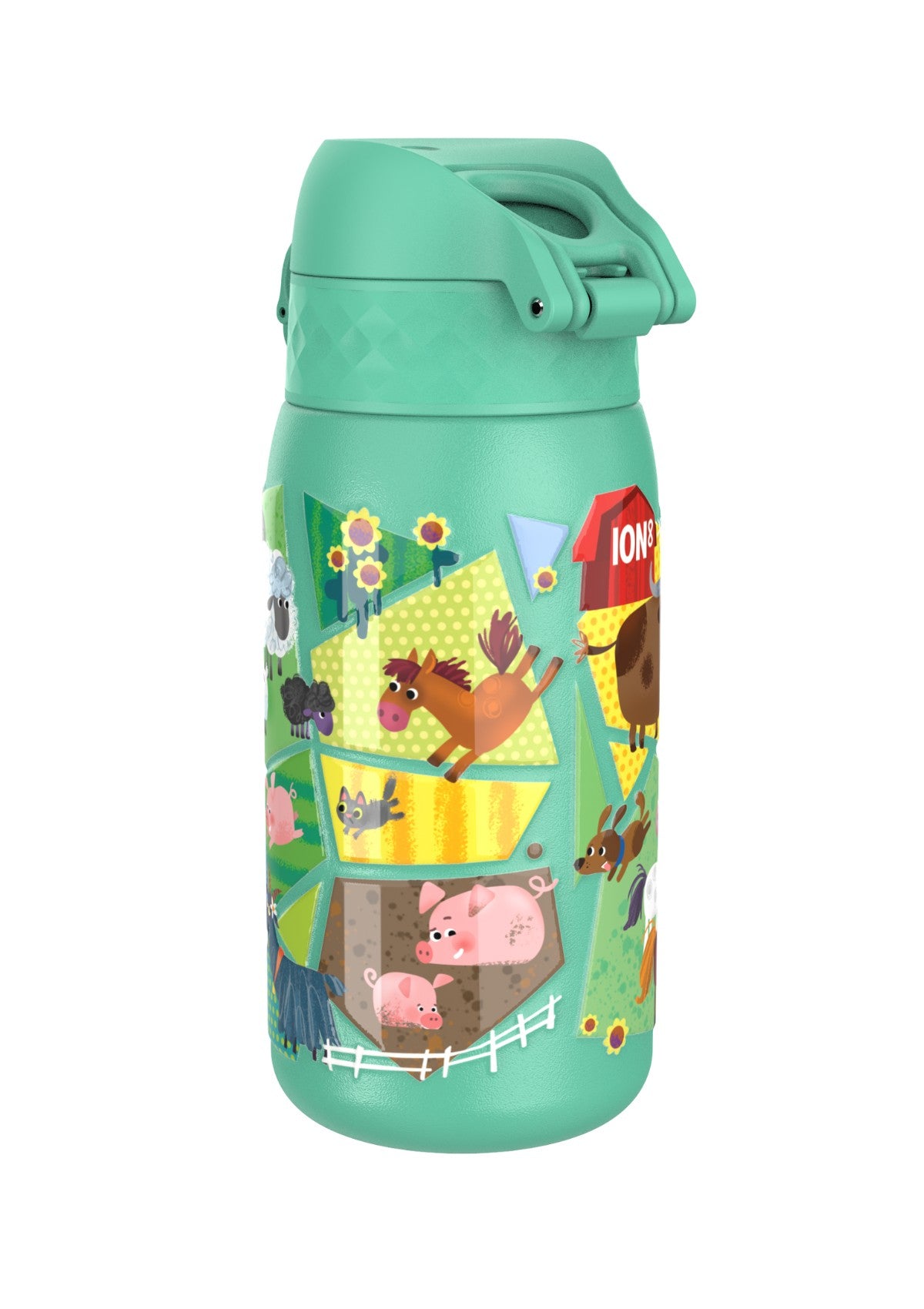 ION8 Stainless Steel Farming Animals Water Bottle Leak Proof 400ml Z2