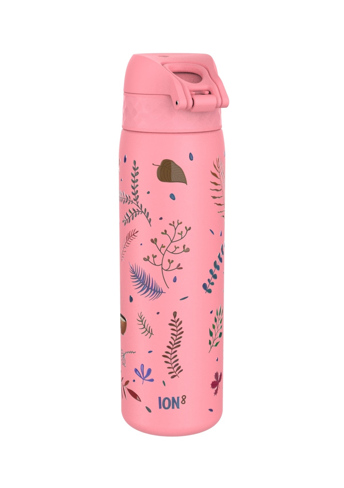 ION8 Steel Water Bottle Flamingo Leak Proof 600ml ZA