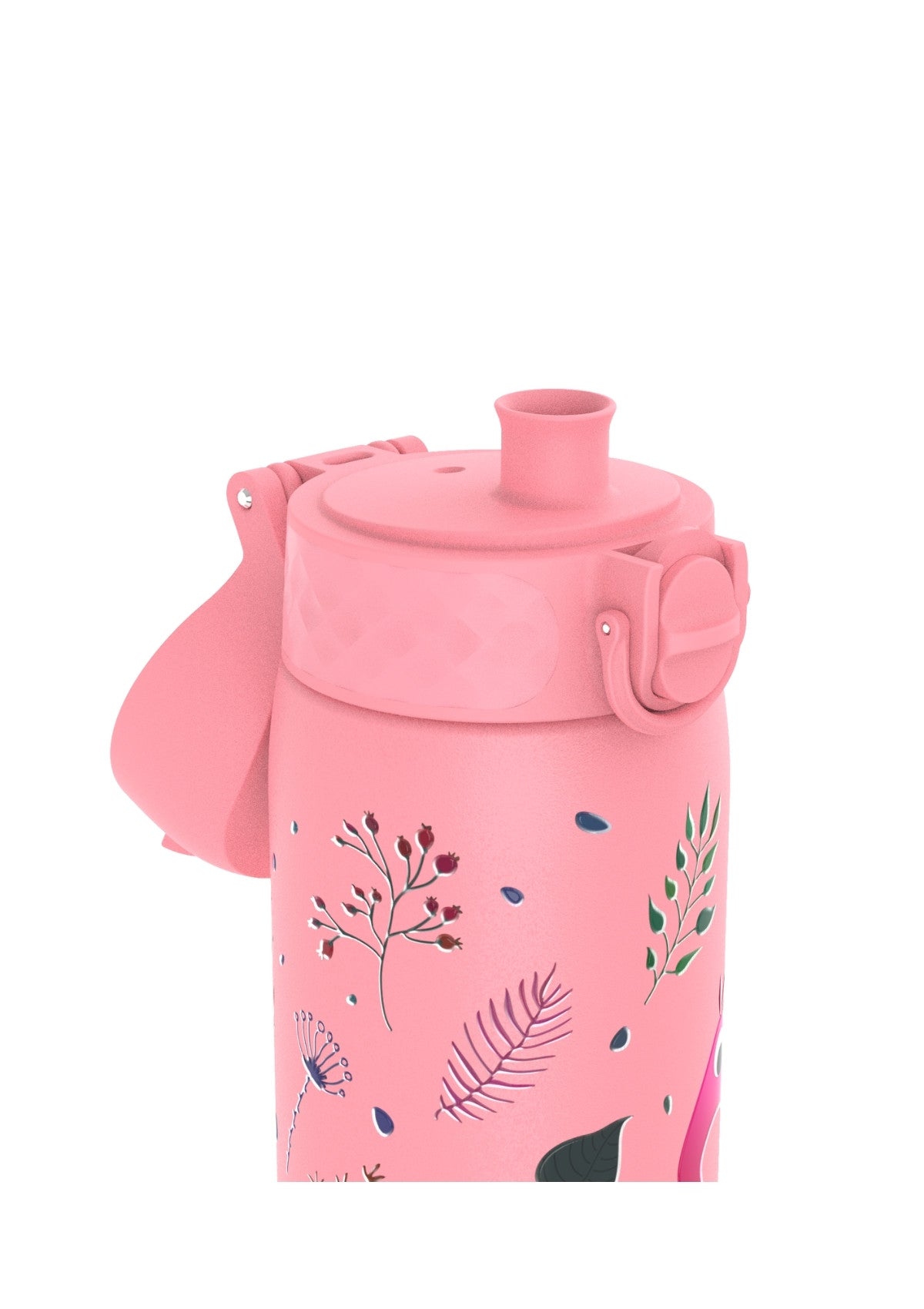 ION8 Steel Water Bottle Flamingo Leak Proof 600ml ZA