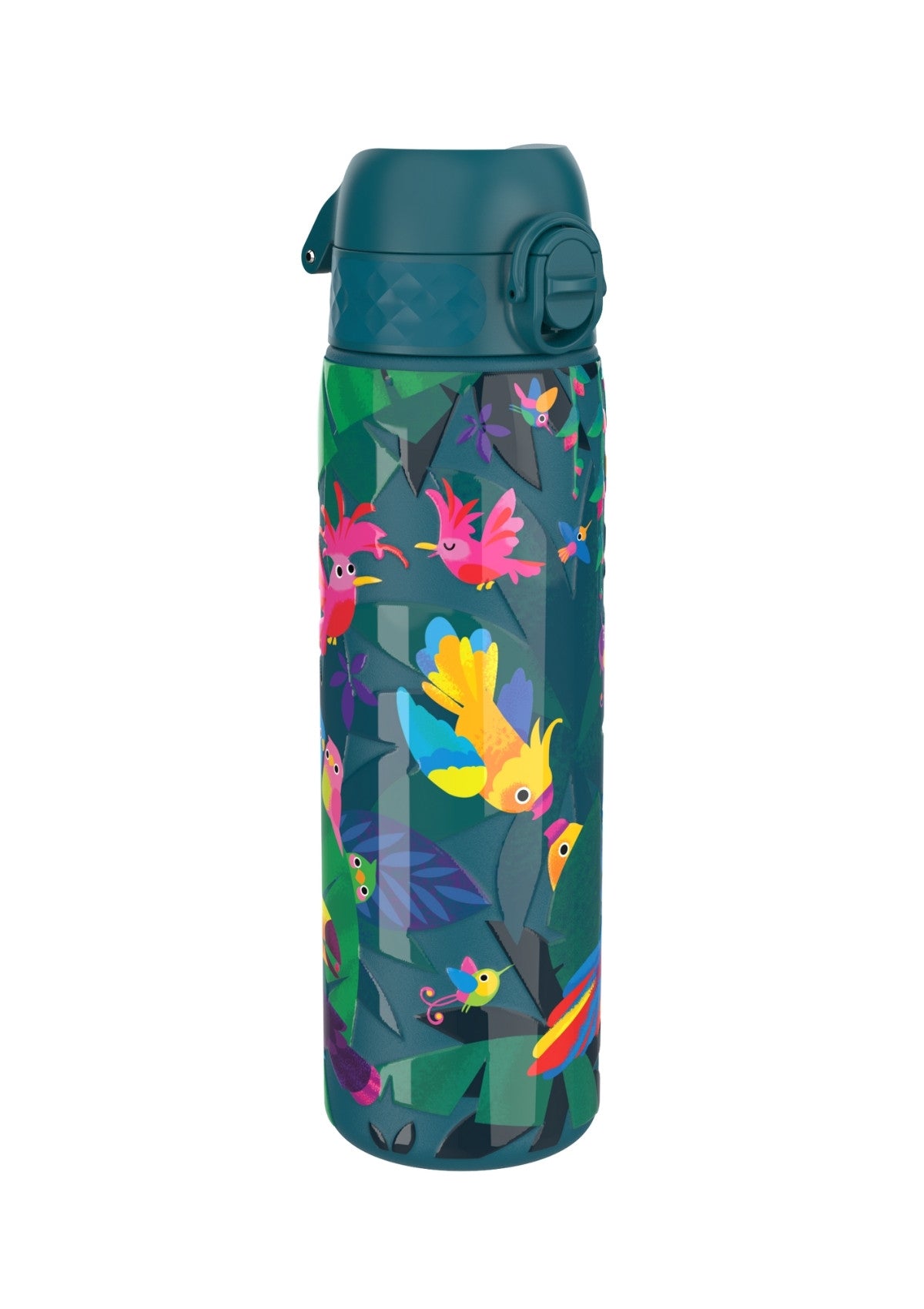ION8 Steel Water Bottle Exotic Birds Leak Proof 600ml ZA