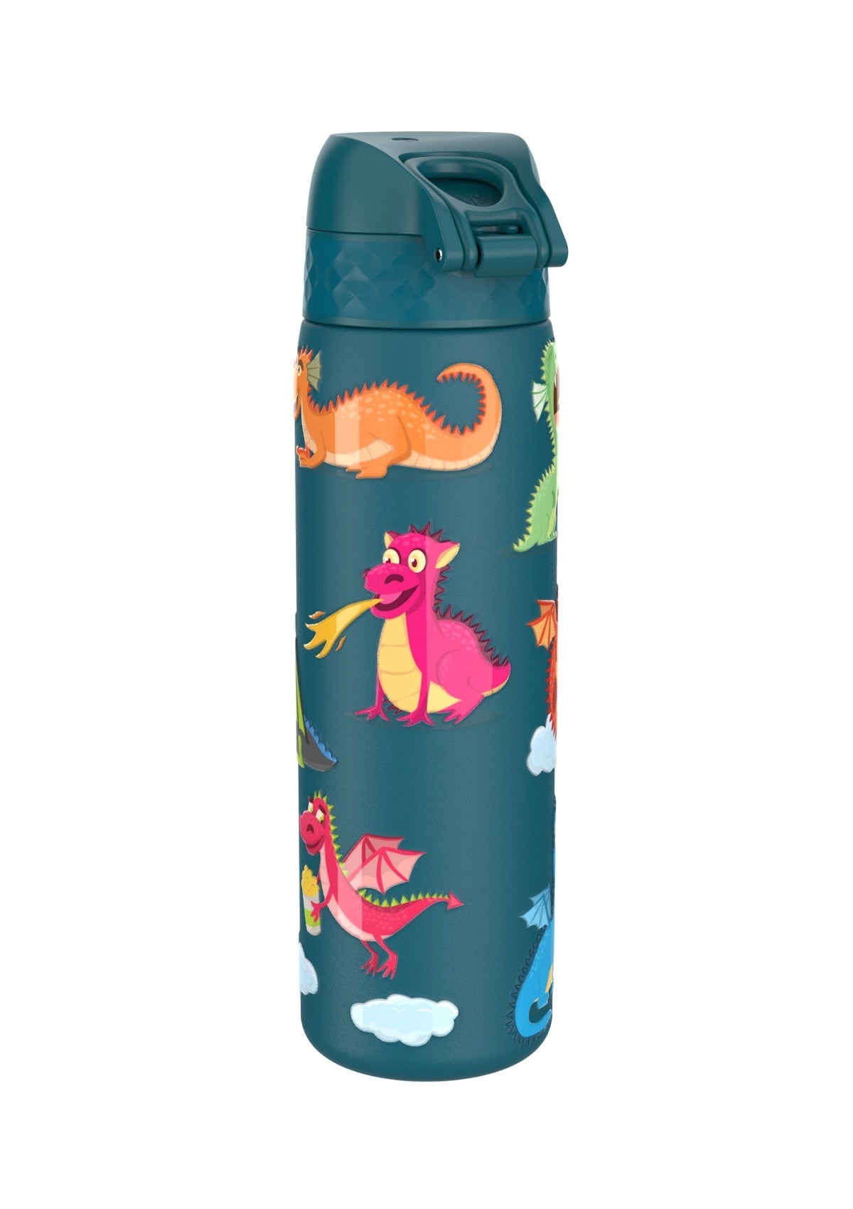ION8 Steel Water Bottle Dragons Leak Proof 600ml ZA