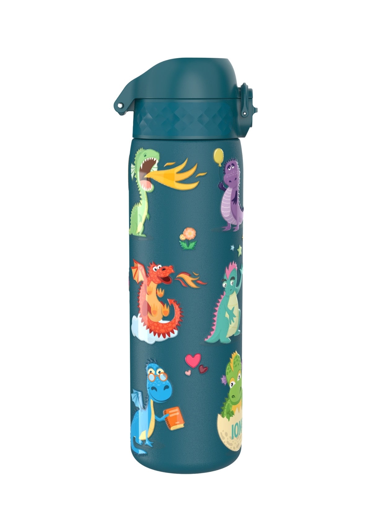 ION8 Steel Water Bottle Dragons Leak Proof 600ml ZA