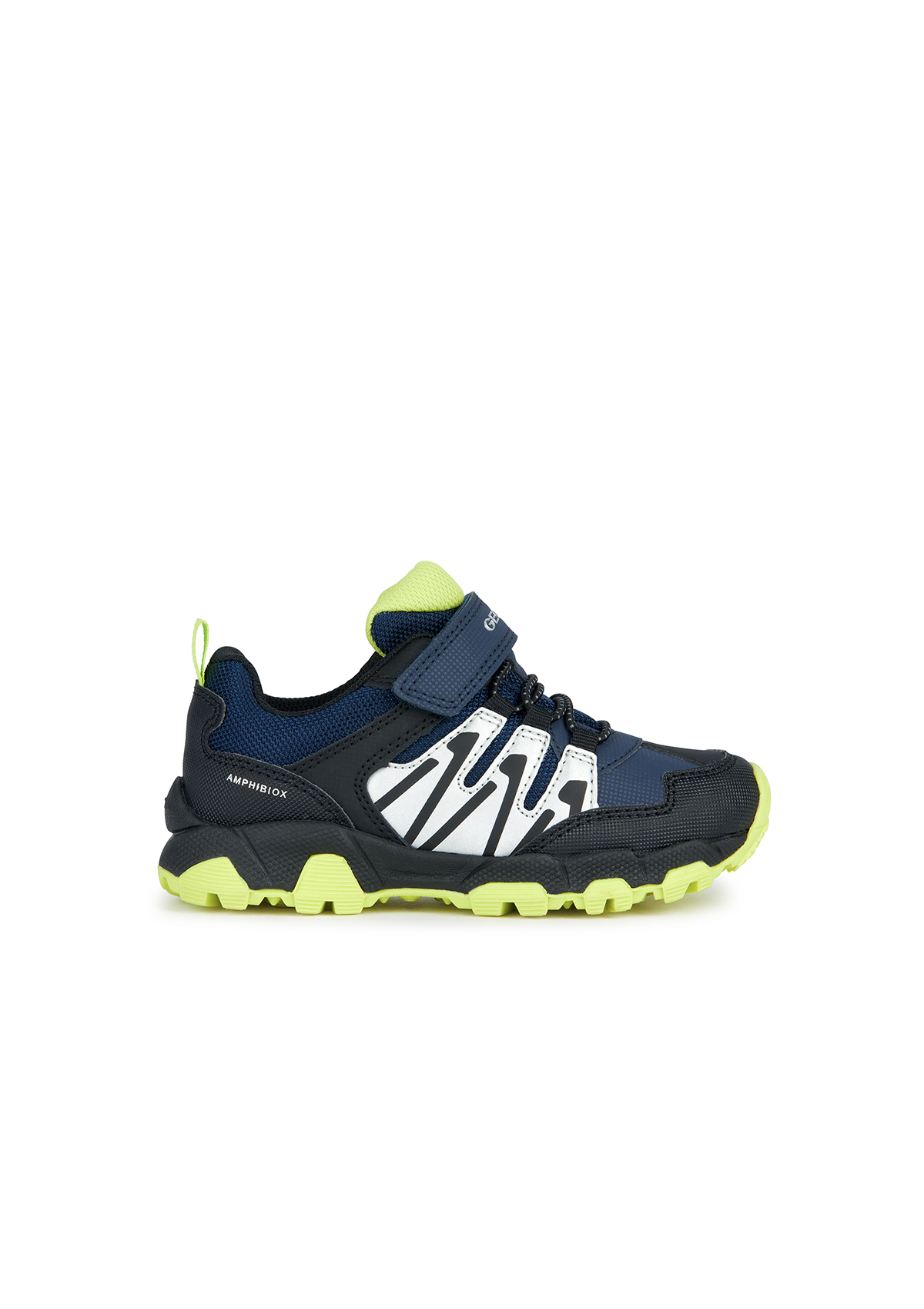 Geox Boys Trainers Magnetar Navy Lime '23