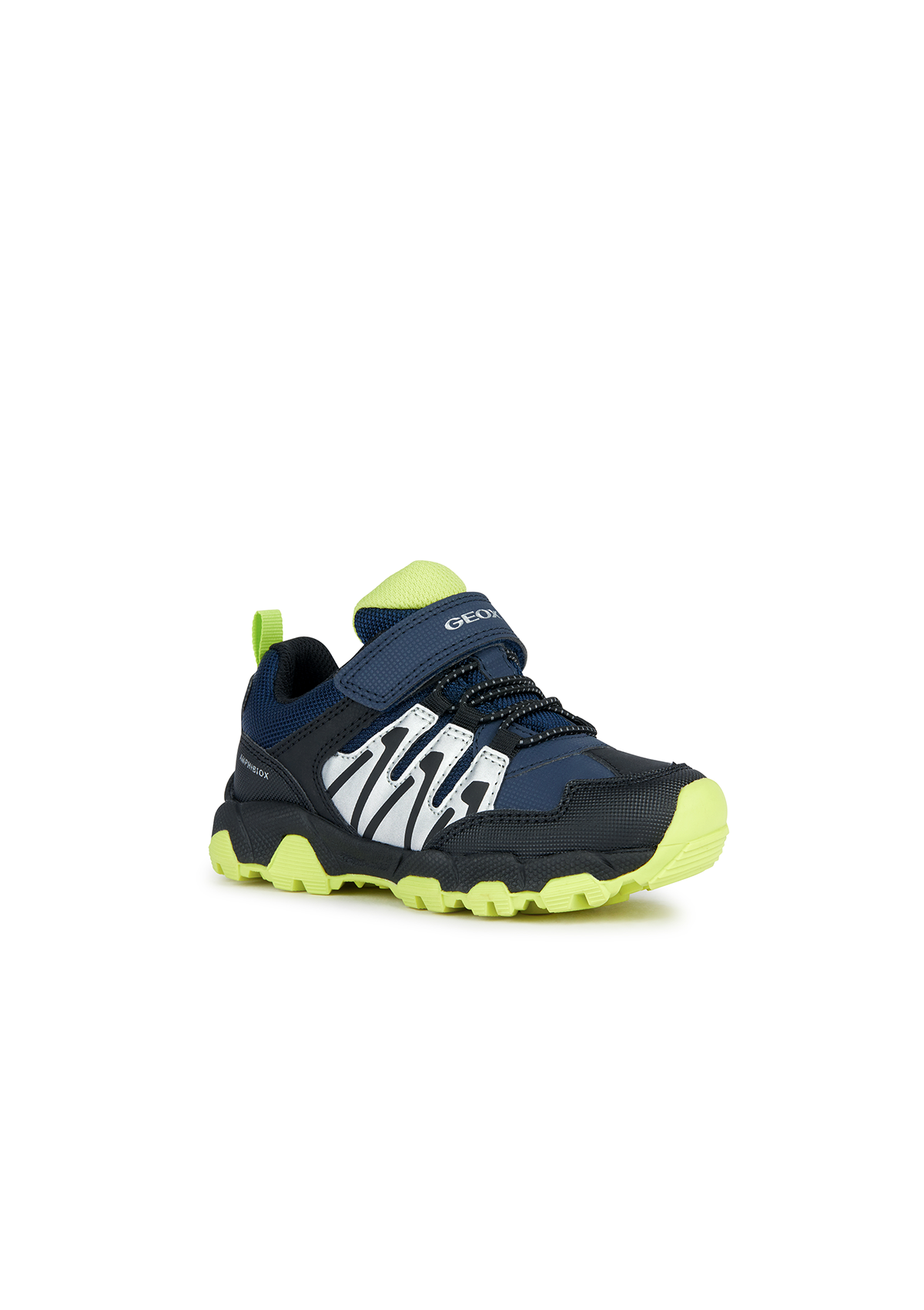 Geox Boys Trainers Magnetar Navy Lime '23